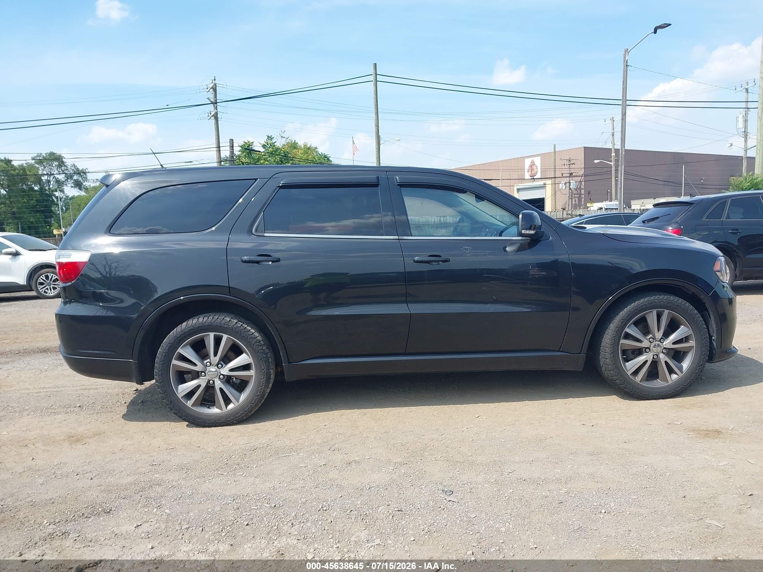 2013 Dodge Durango R/t Gray vin: 1C4SDJCT8DC689928