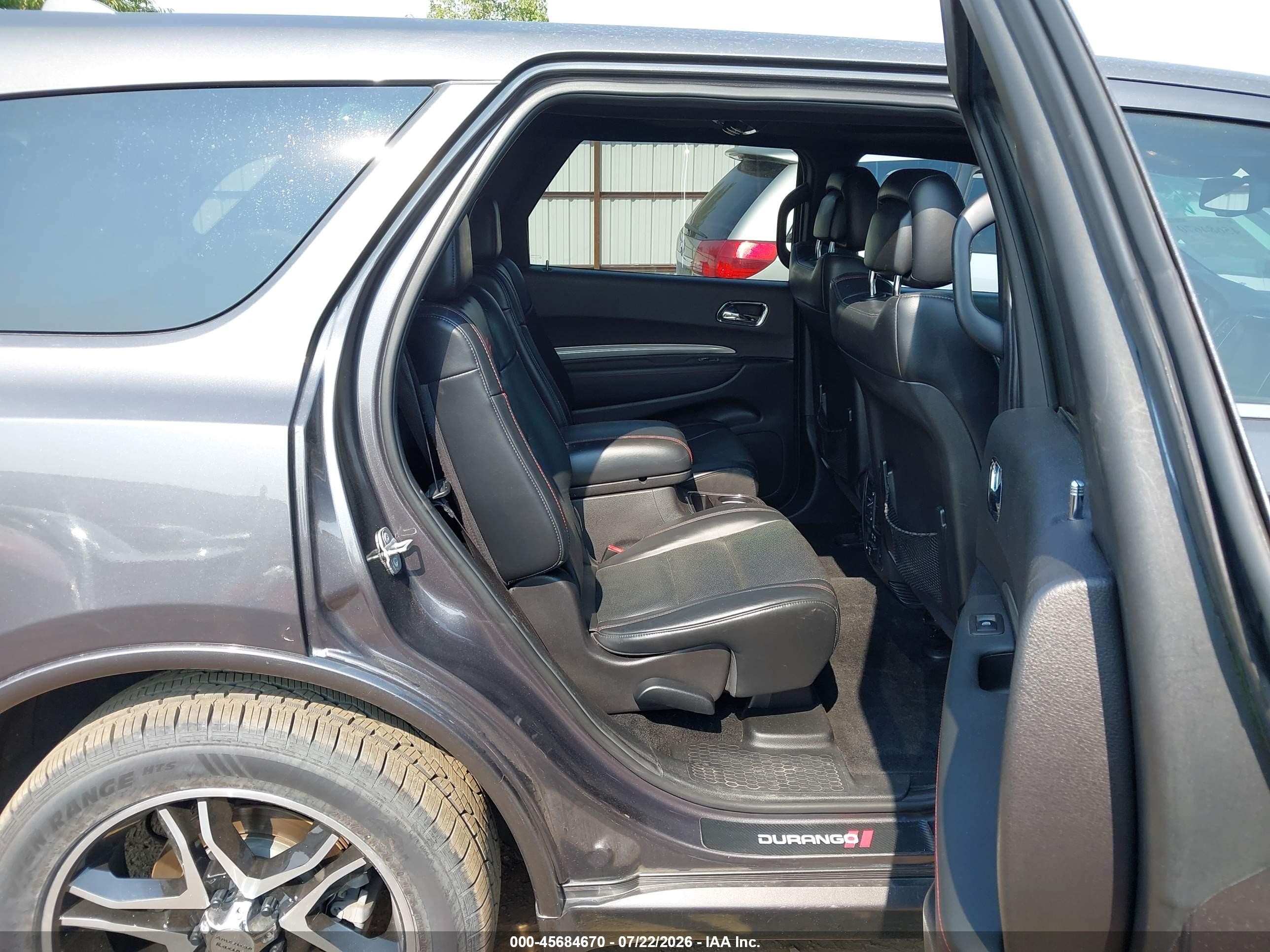 2014 Dodge Durango R/t Gray vin: 1C4SDJCT8EC314591