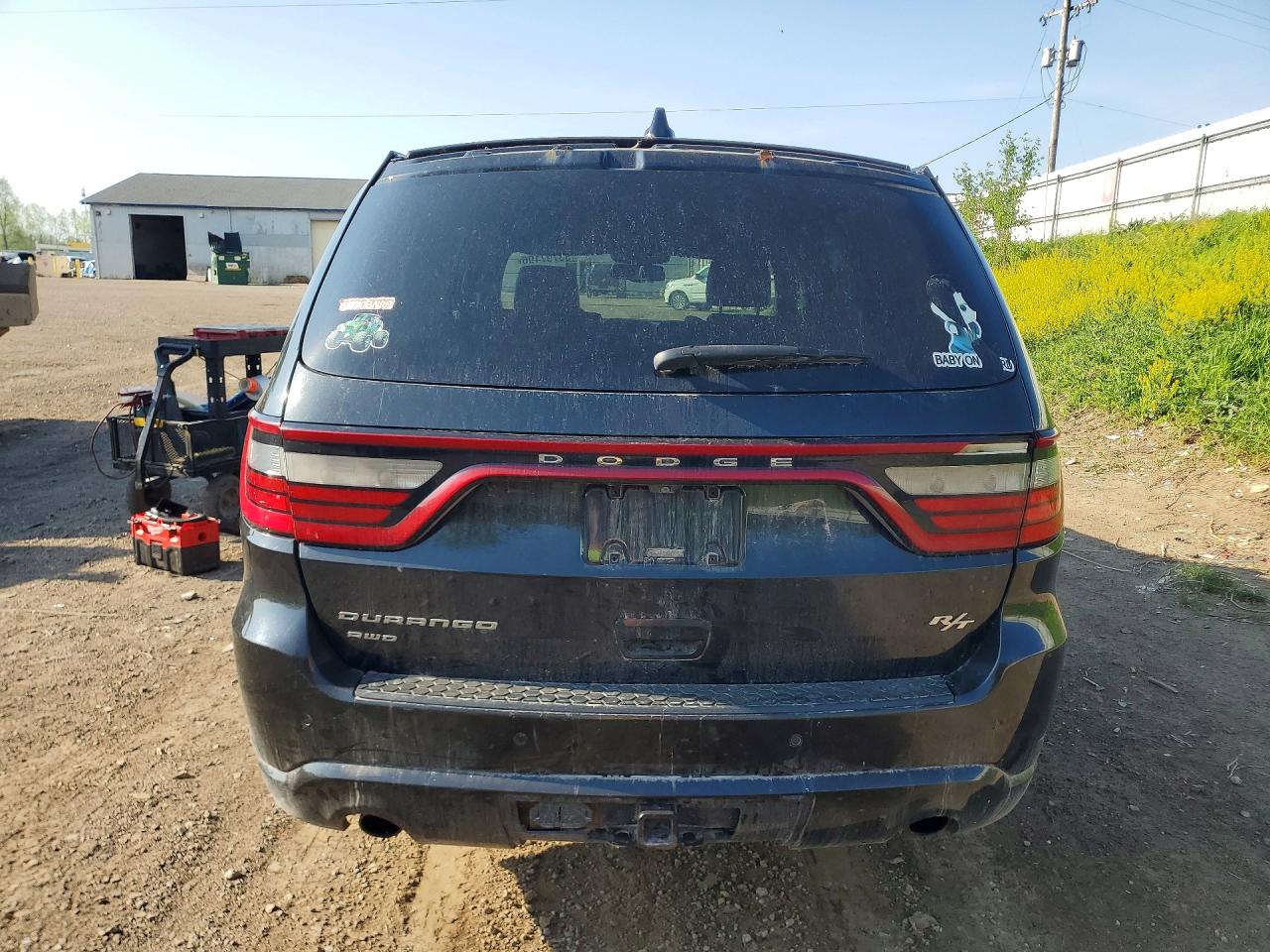 2014 Dodge Durango R Black vin: 1C4SDJCT8EC336848