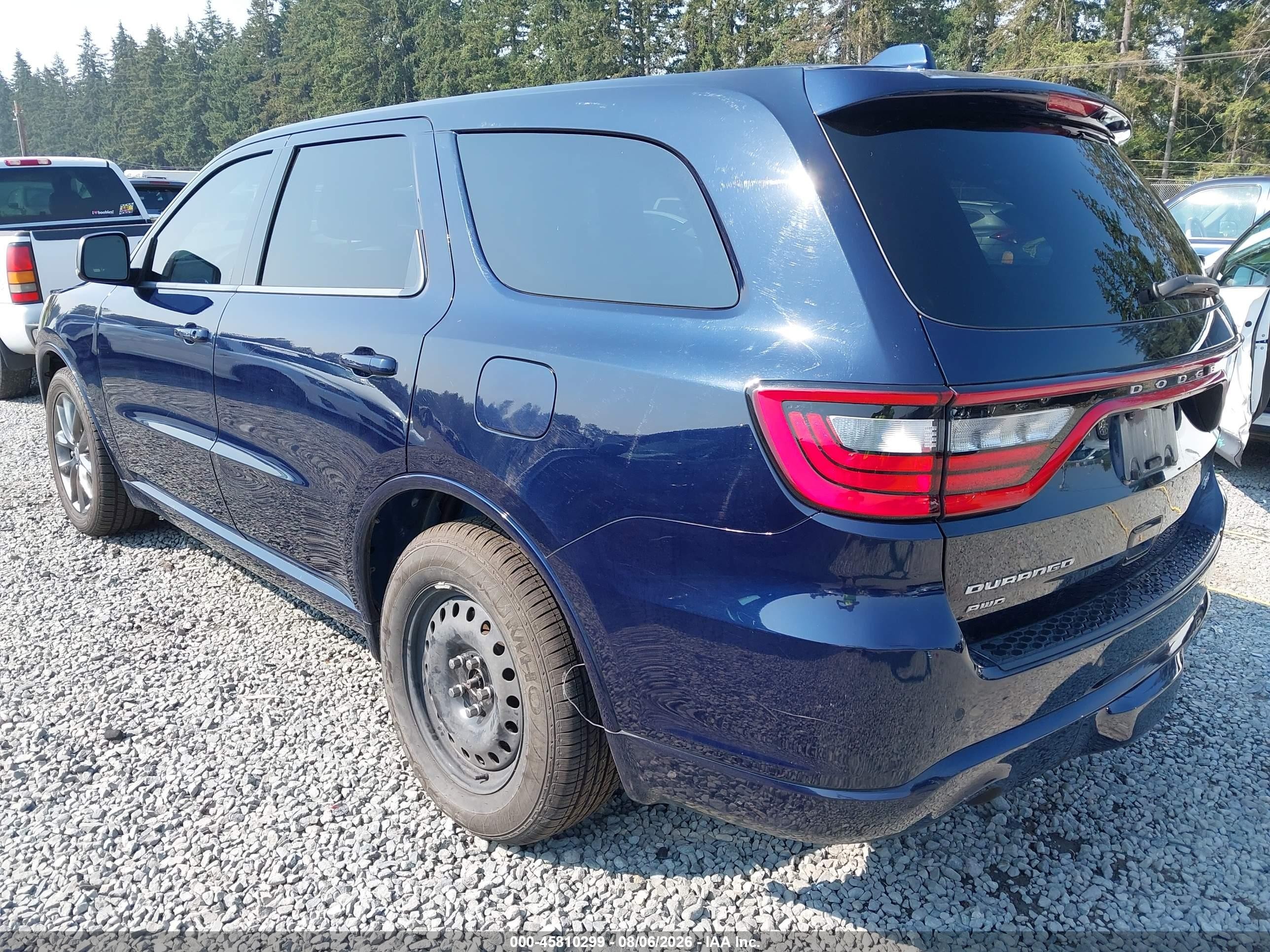 2014 Dodge Durango R/t Blue vin: 1C4SDJCT8EC418711