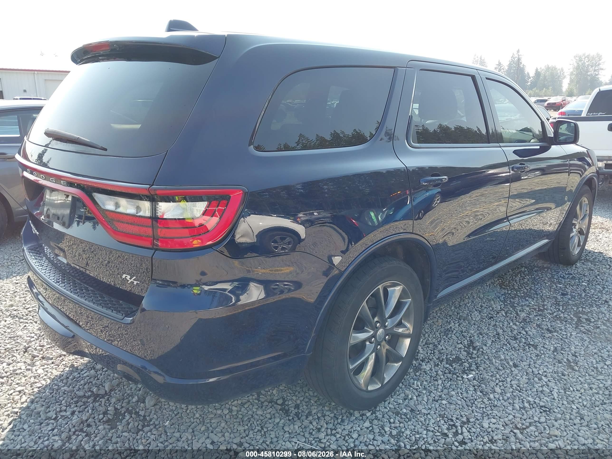 2014 Dodge Durango R/t Blue vin: 1C4SDJCT8EC418711