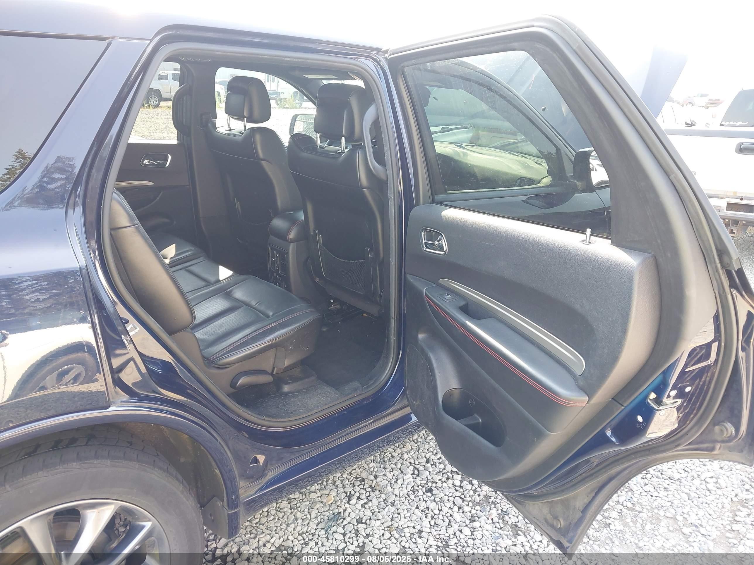2014 Dodge Durango R/t Blue vin: 1C4SDJCT8EC418711
