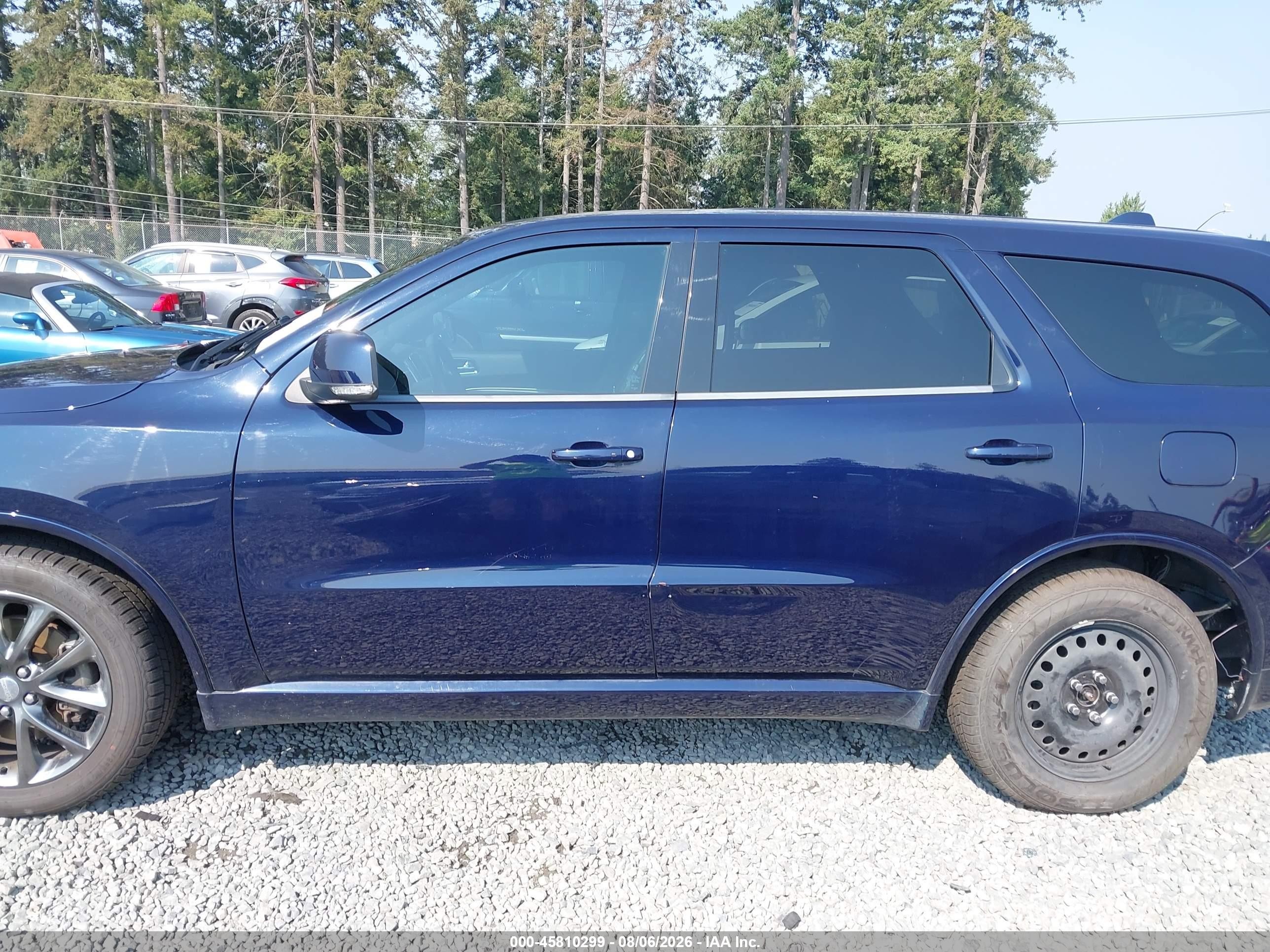 2014 Dodge Durango R/t Blue vin: 1C4SDJCT8EC418711
