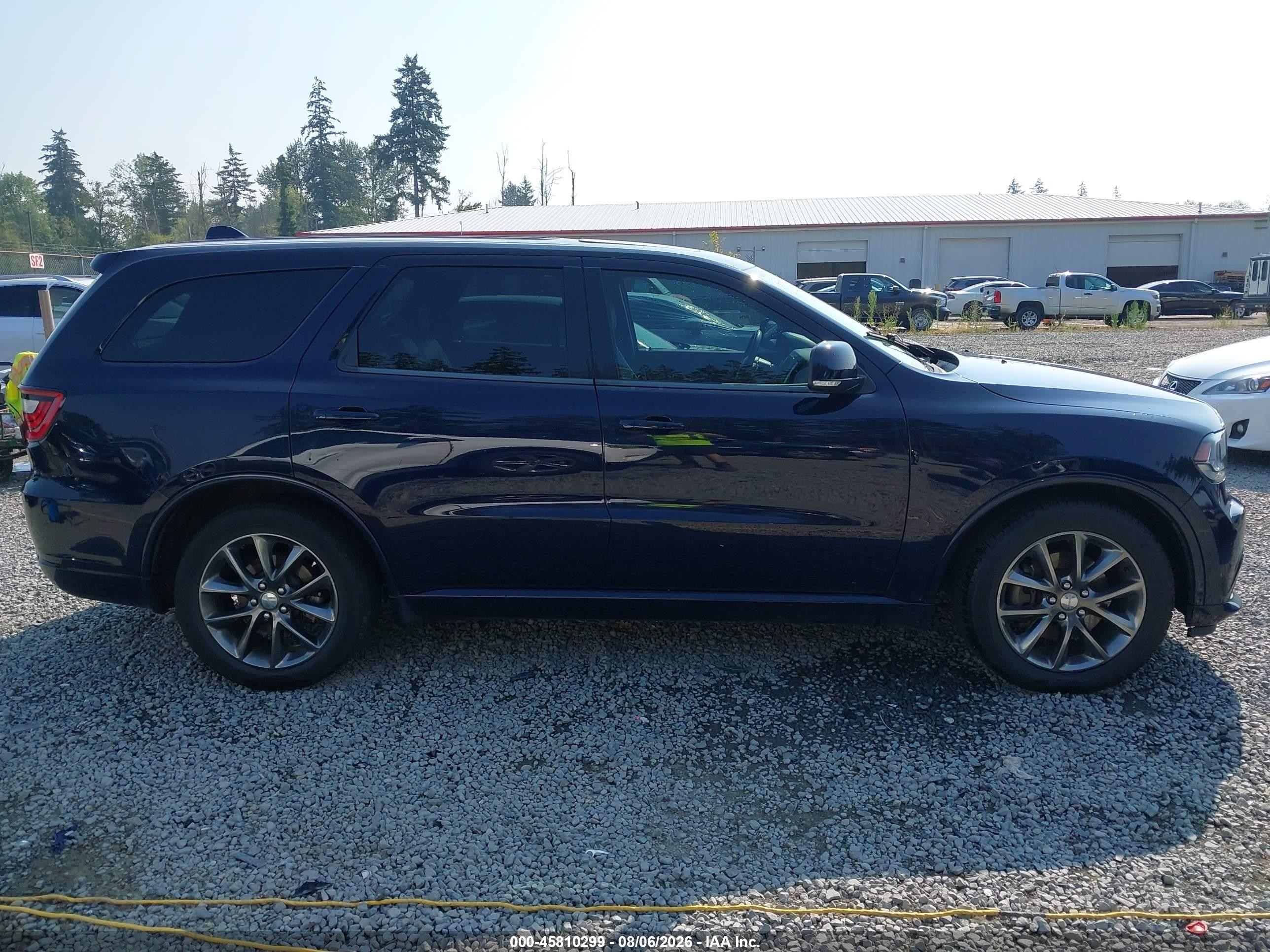 2014 Dodge Durango R/t Blue vin: 1C4SDJCT8EC418711