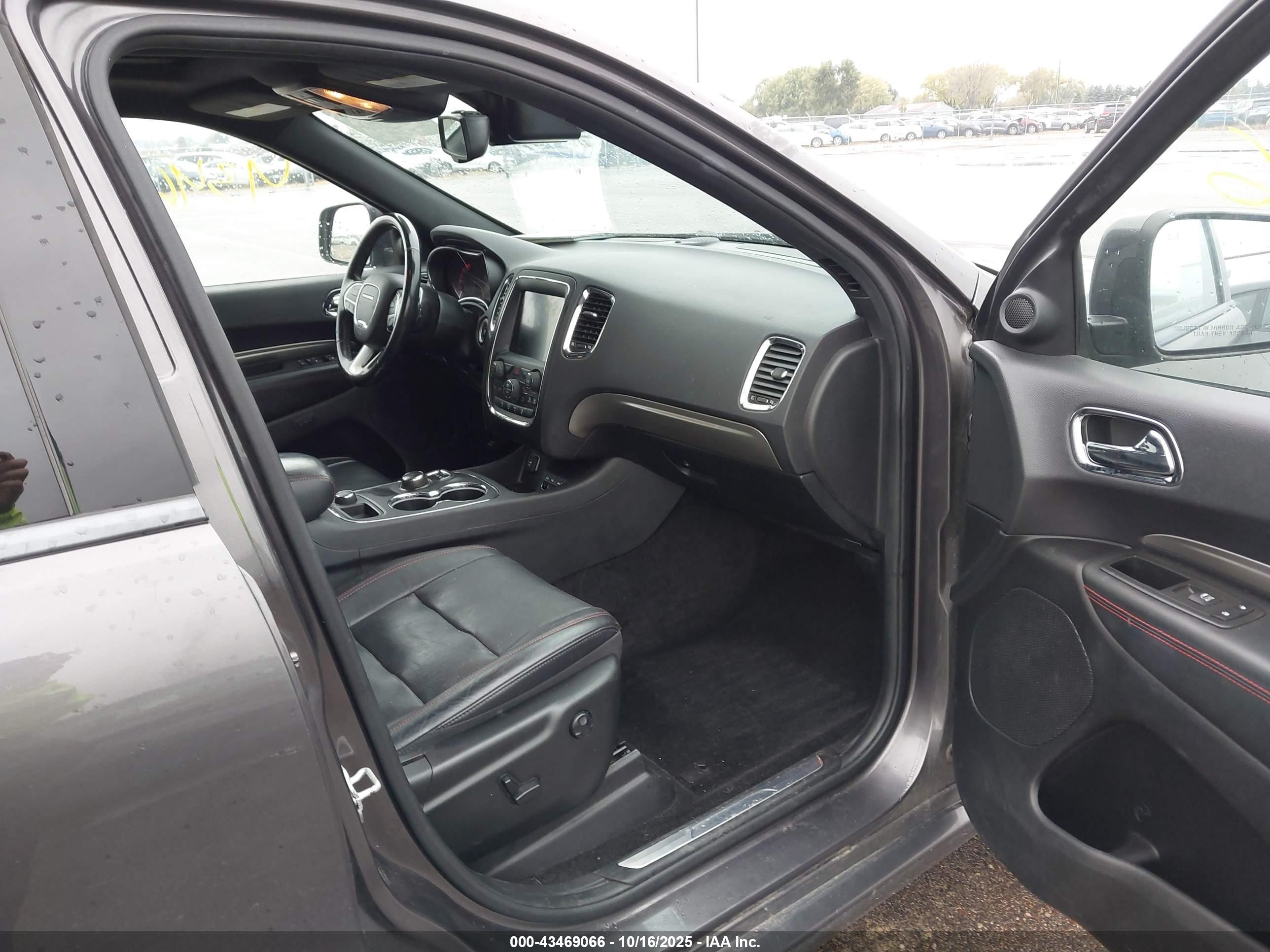 2014 Dodge Durango R/t Gray vin: 1C4SDJCT8EC972878