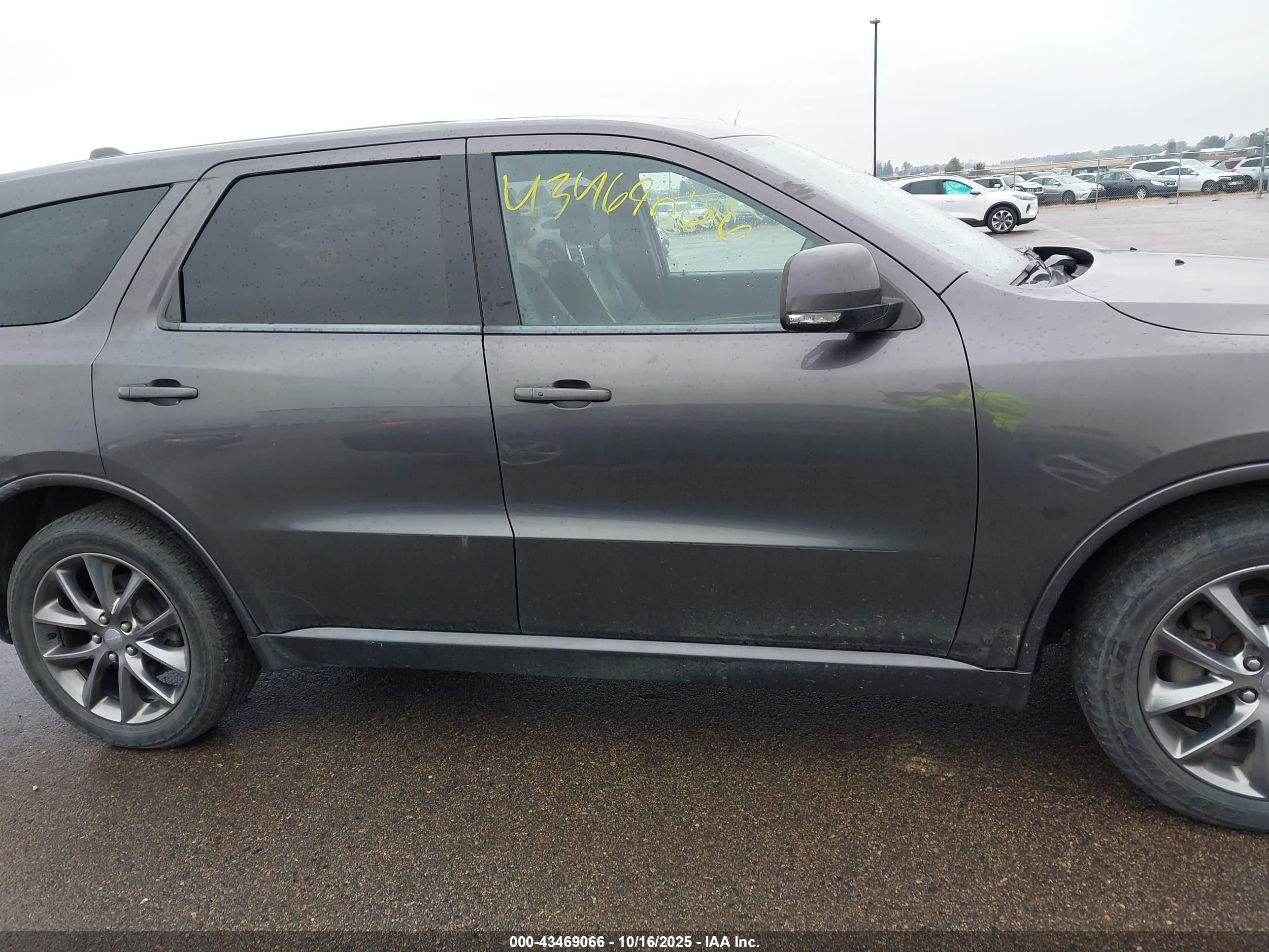 2014 Dodge Durango R/t Gray vin: 1C4SDJCT8EC972878