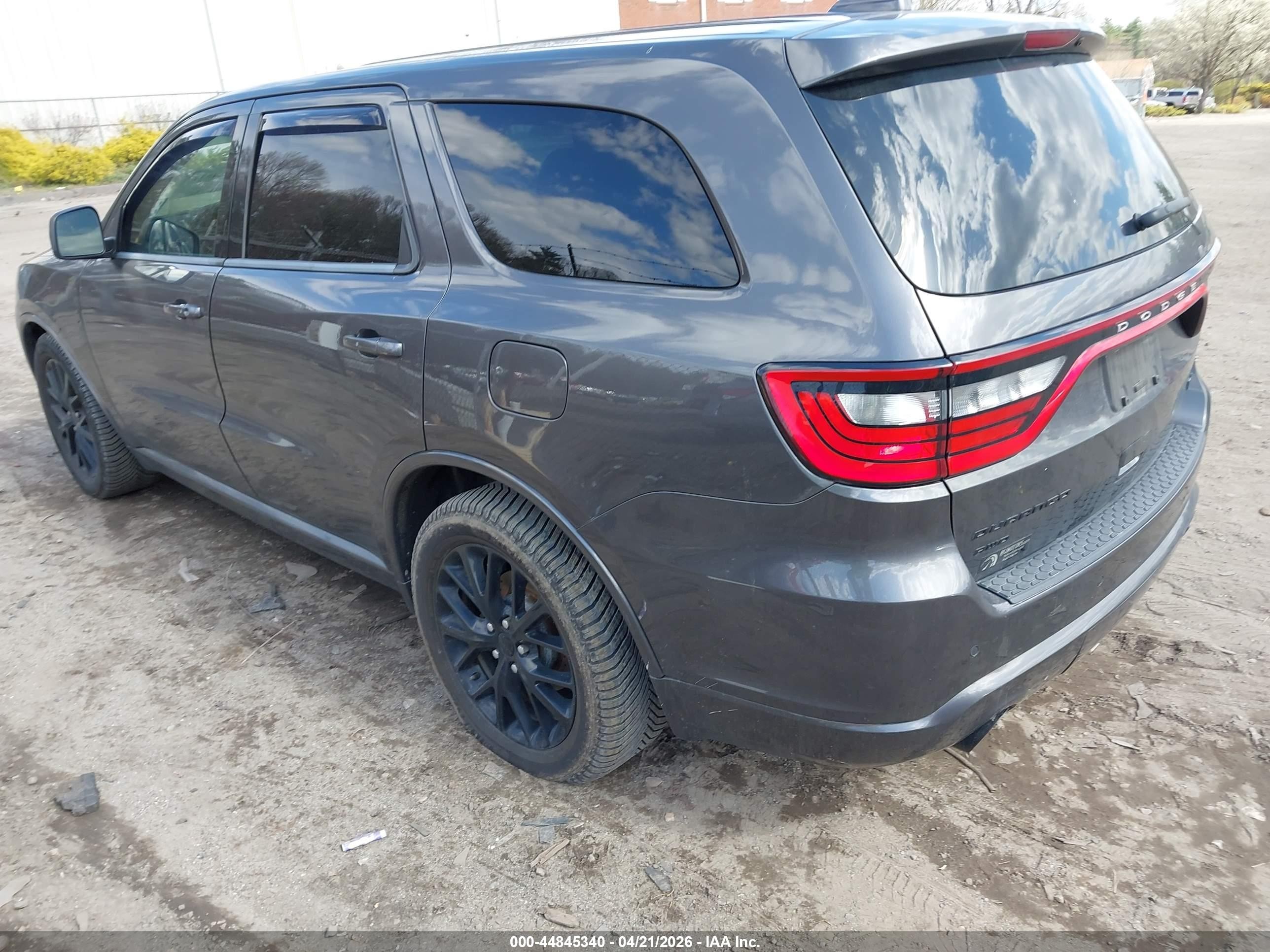 2015 Dodge Durango R/t Gray vin: 1C4SDJCT8FC751010