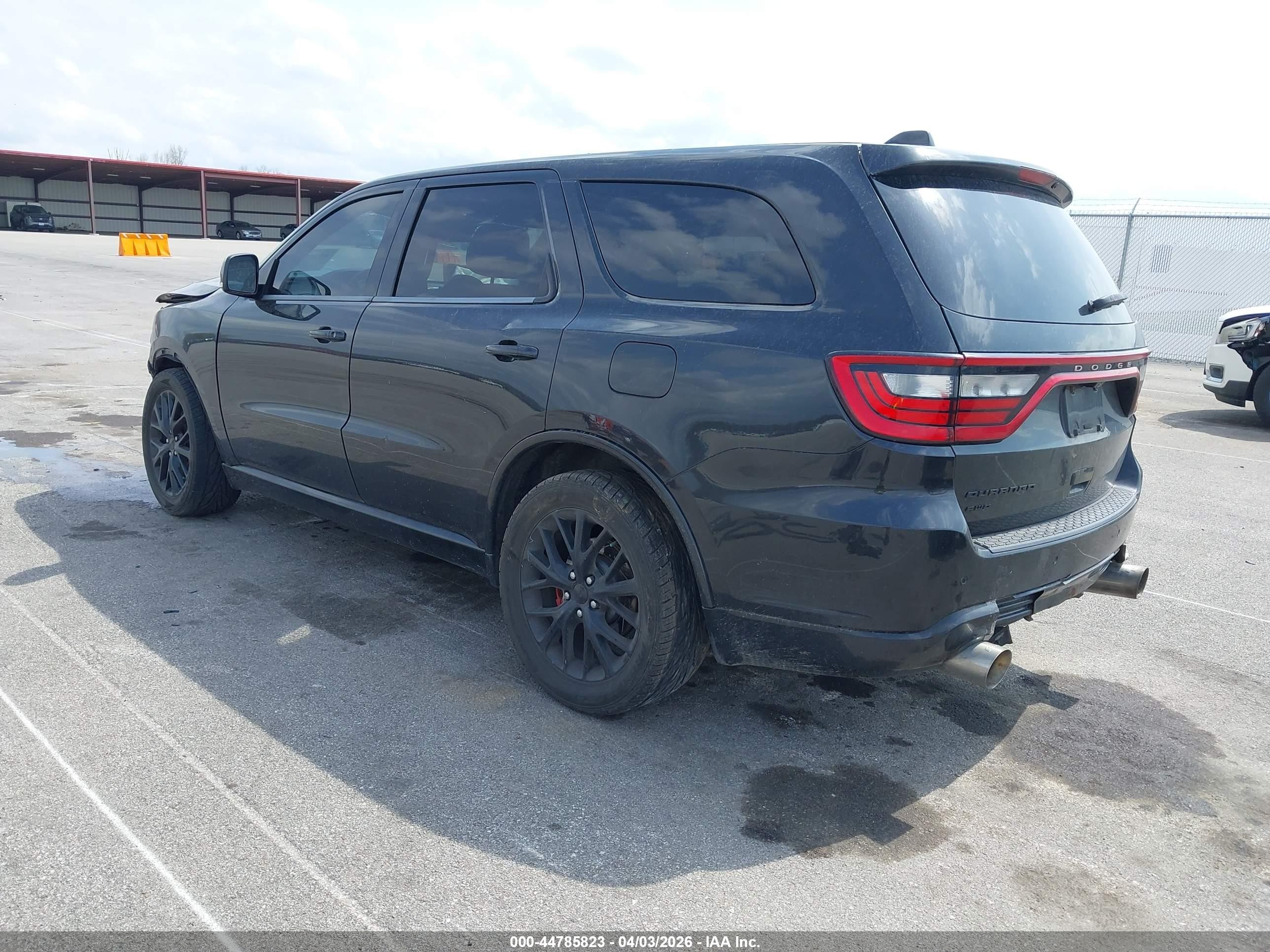 2015 Dodge Durango R/t Черный vin: 1C4SDJCT8FC843220
