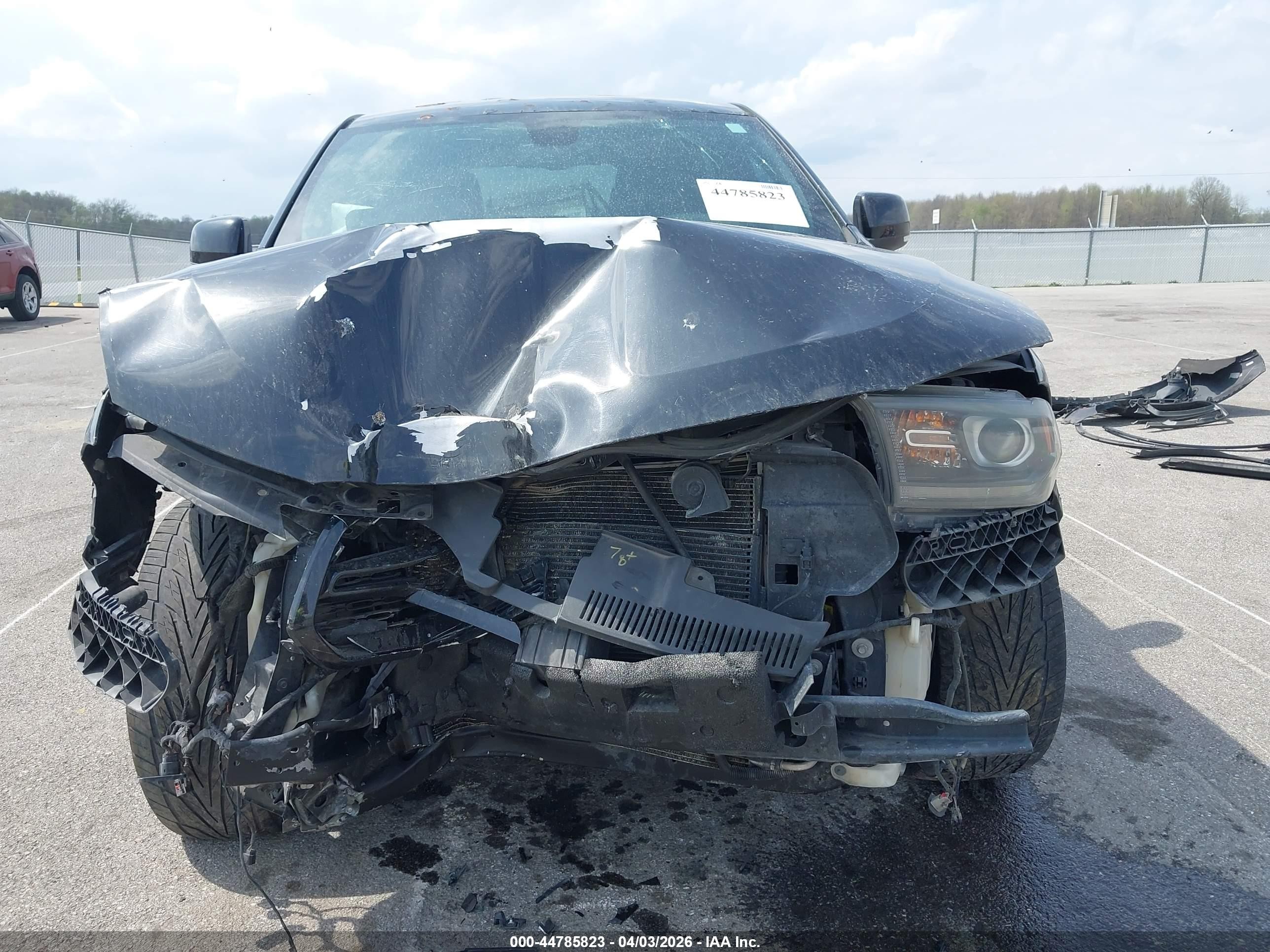 2015 Dodge Durango R/t Черный vin: 1C4SDJCT8FC843220