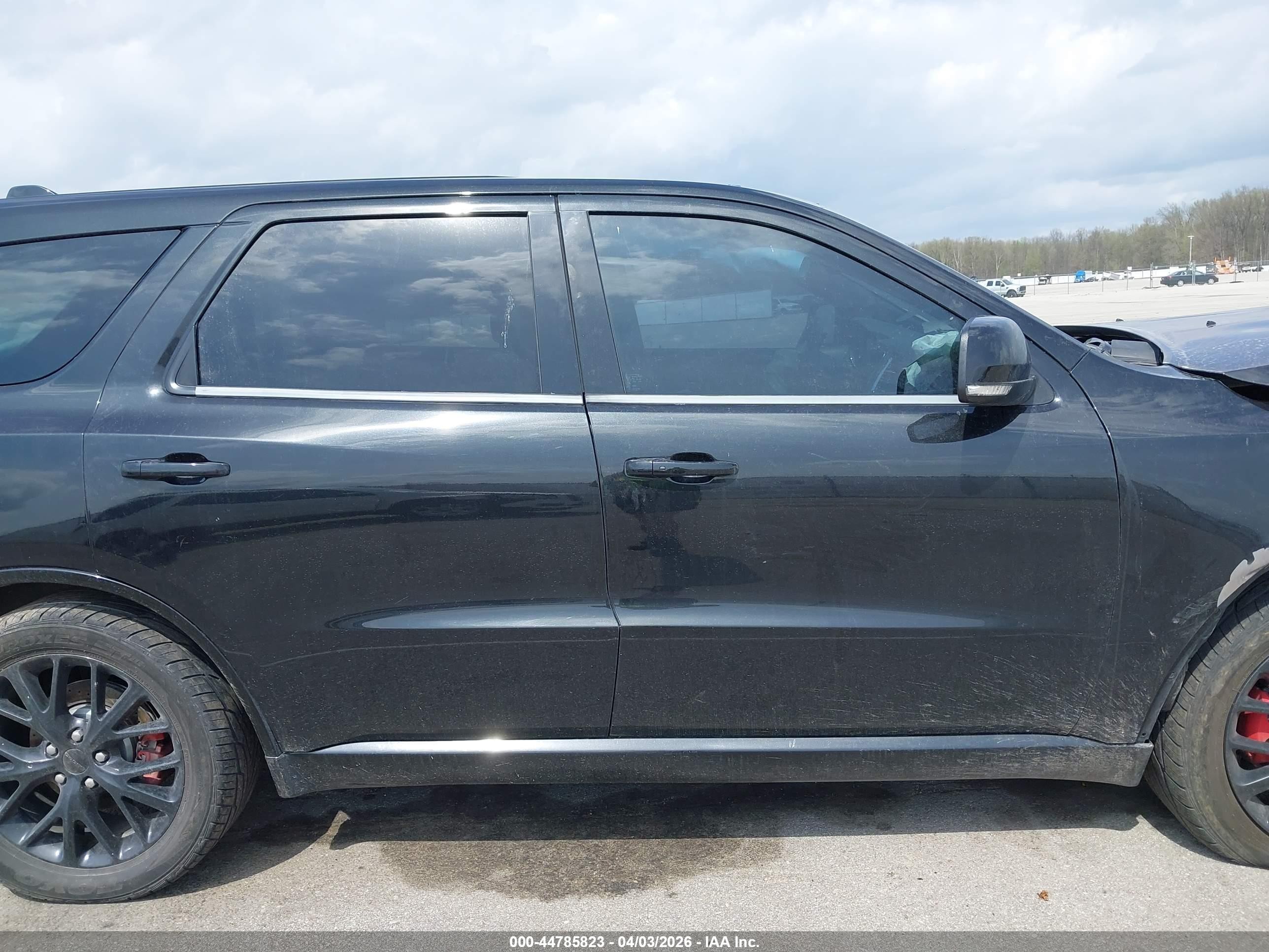 2015 Dodge Durango R/t Черный vin: 1C4SDJCT8FC843220