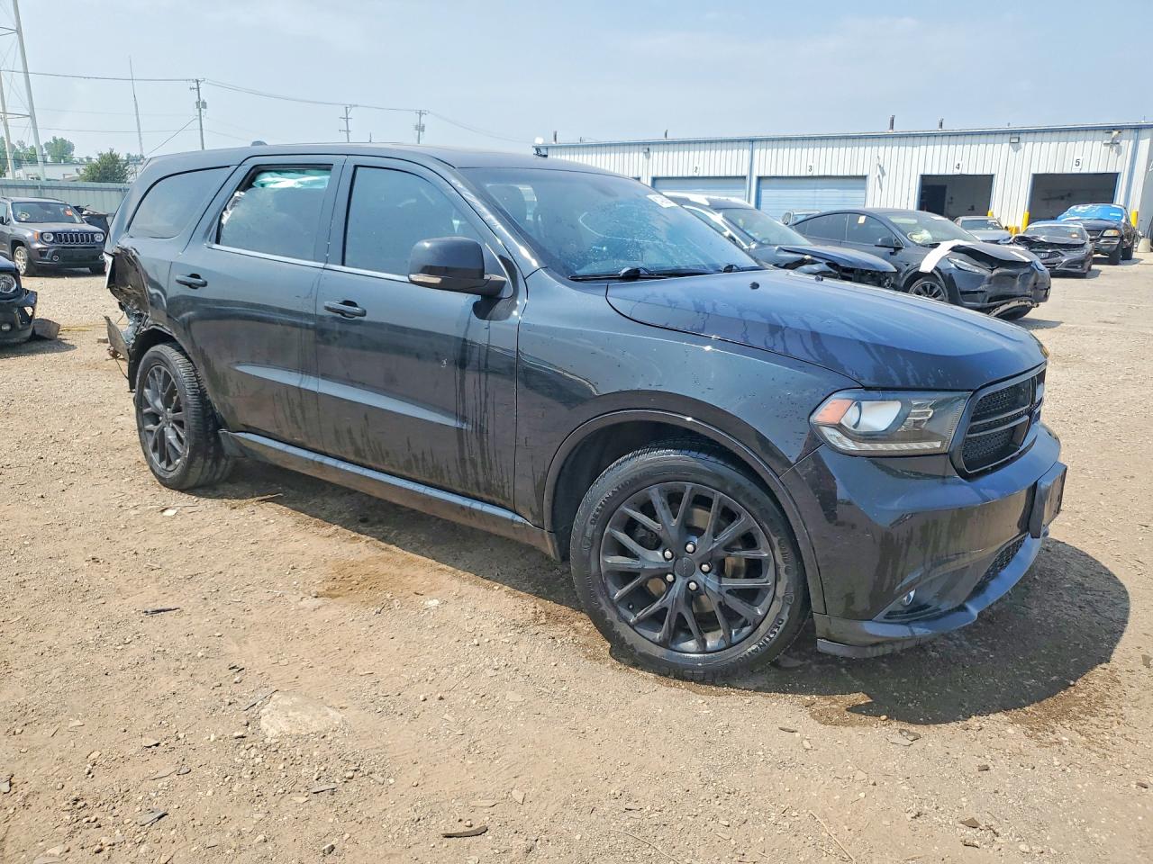 2015 Dodge Durango R/t Black vin: 1C4SDJCT8FC843671