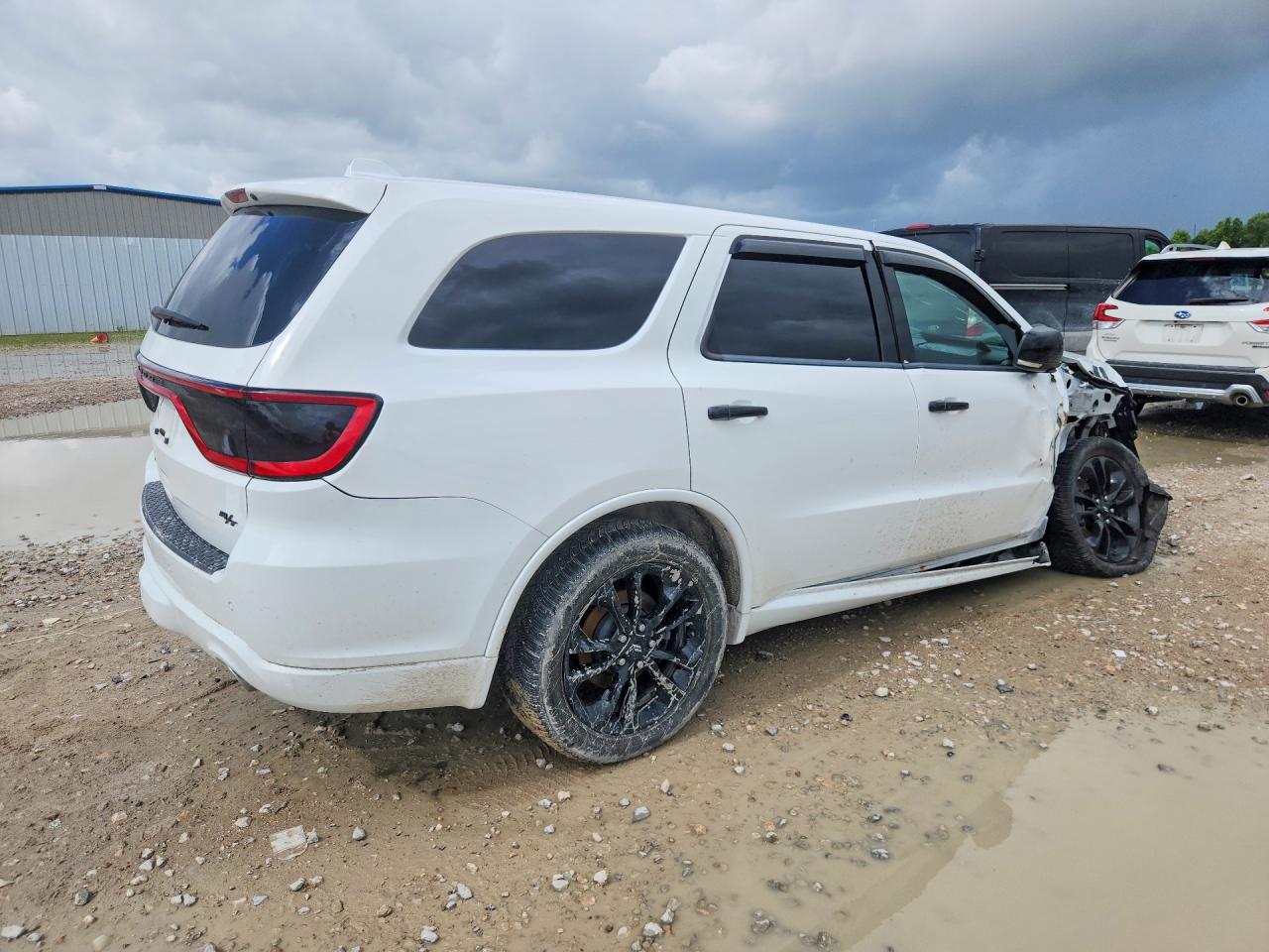 2020 Dodge Durango R White vin: 1C4SDJCT8LC248282