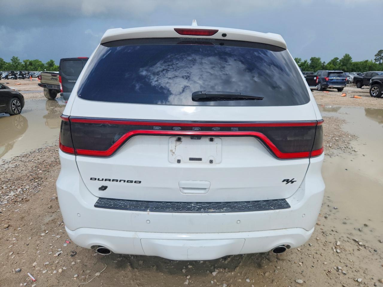 2020 Dodge Durango R White vin: 1C4SDJCT8LC248282