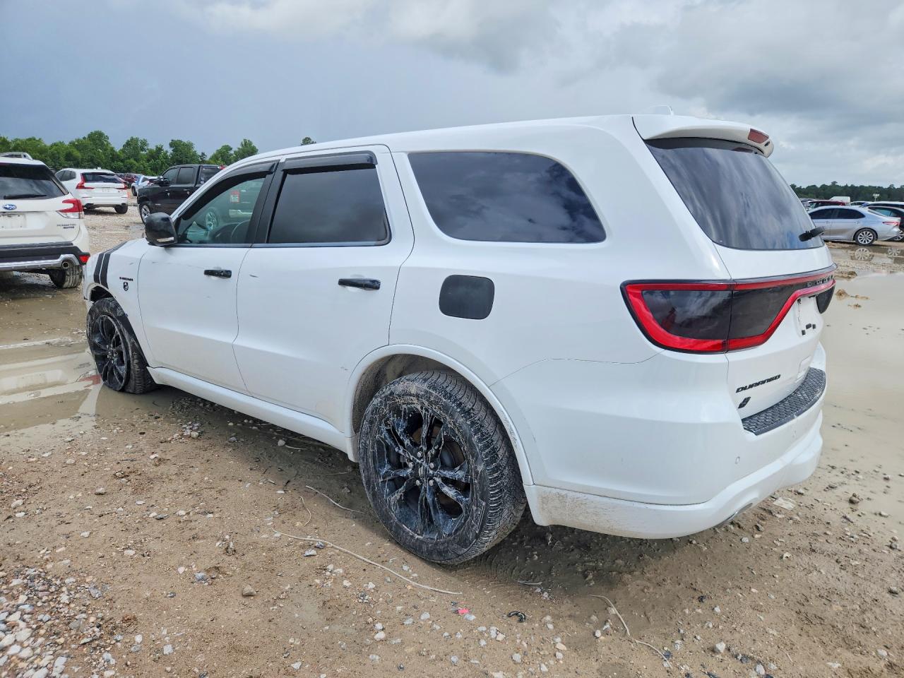 2020 Dodge Durango R White vin: 1C4SDJCT8LC248282