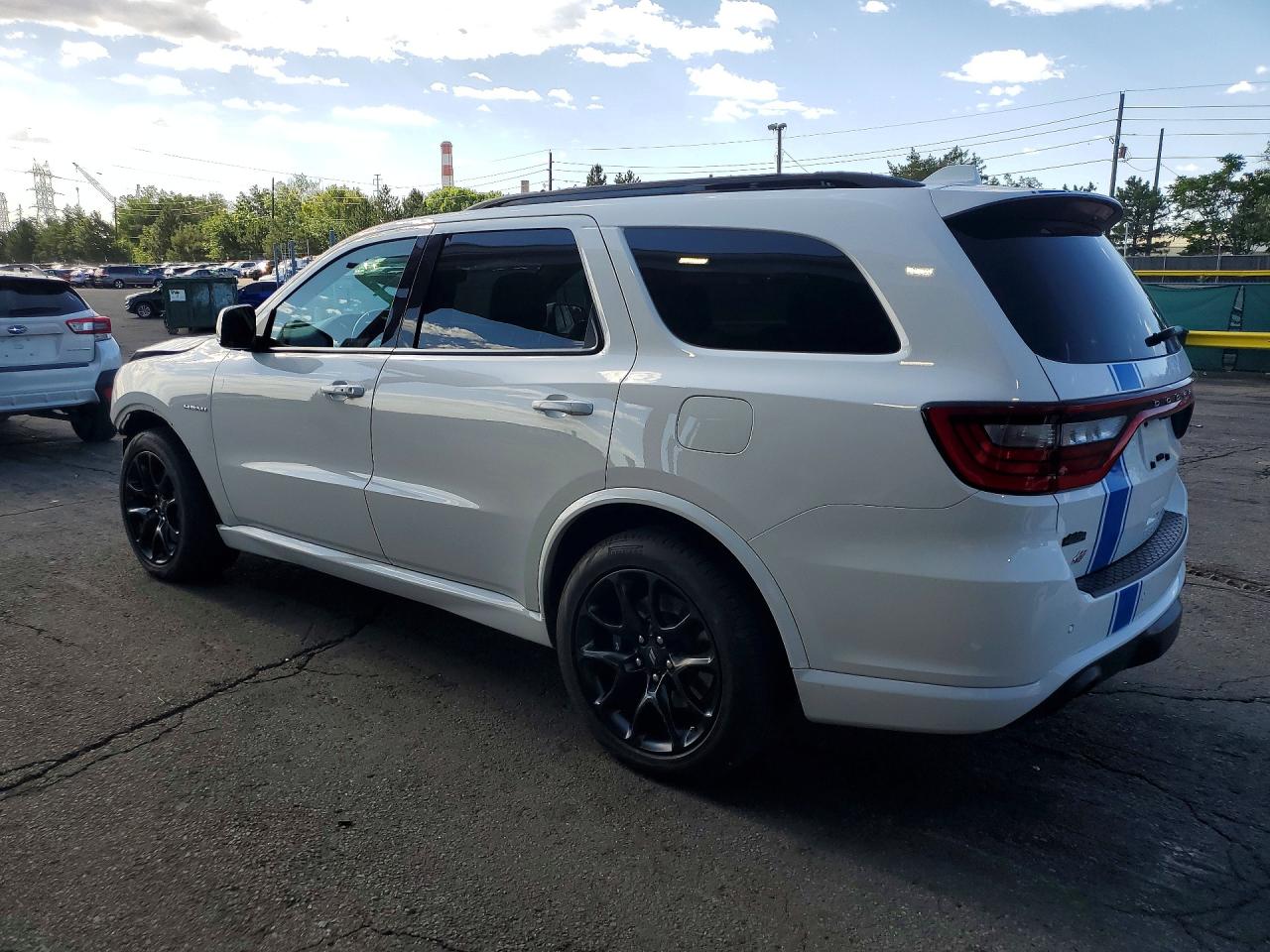 2022 Dodge Durango R White vin: 1C4SDJCT8NC230741