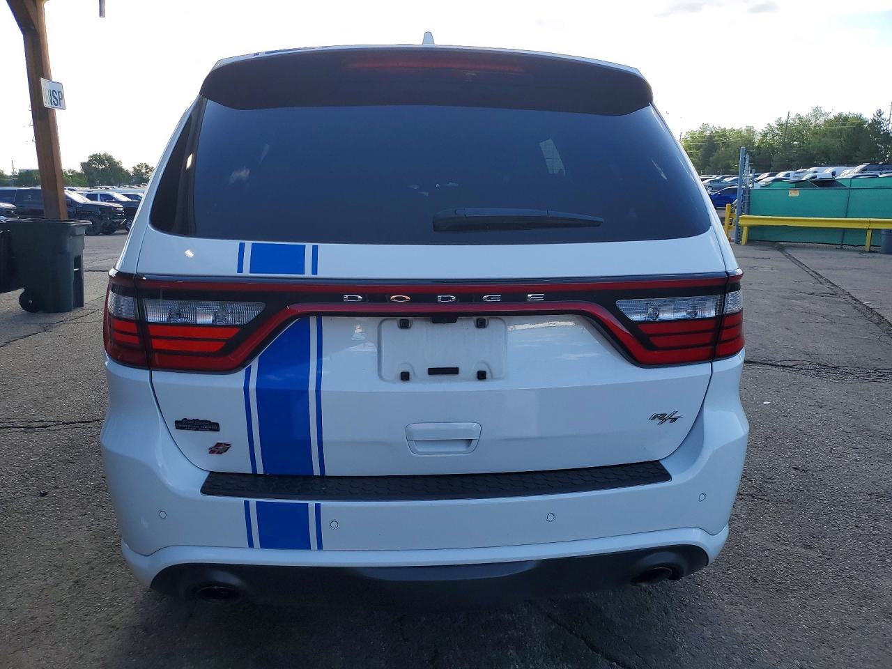 2022 Dodge Durango R White vin: 1C4SDJCT8NC230741