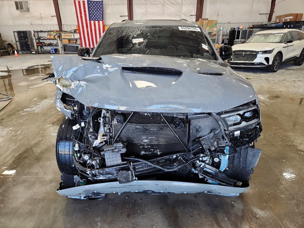 2024 Dodge Durango R/t Gray vin: 1C4SDJCT8RC139751