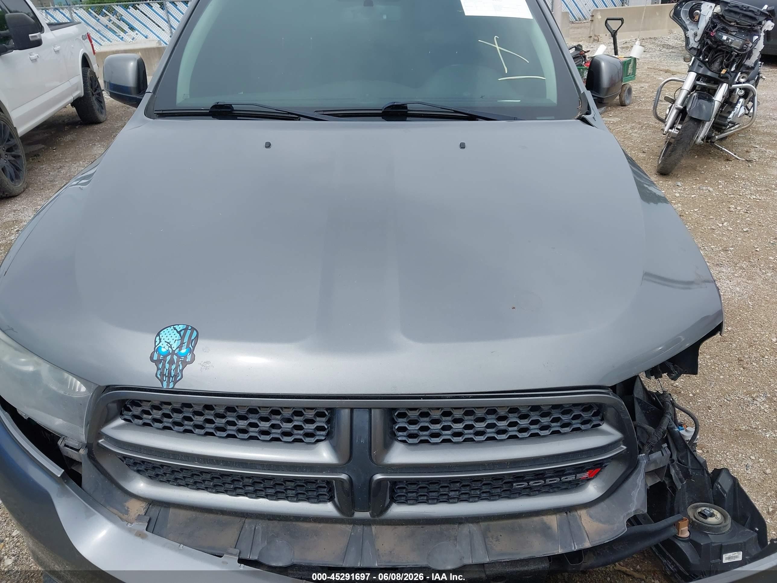 2012 Dodge Durango R/t Gray vin: 1C4SDJCT9CC205702