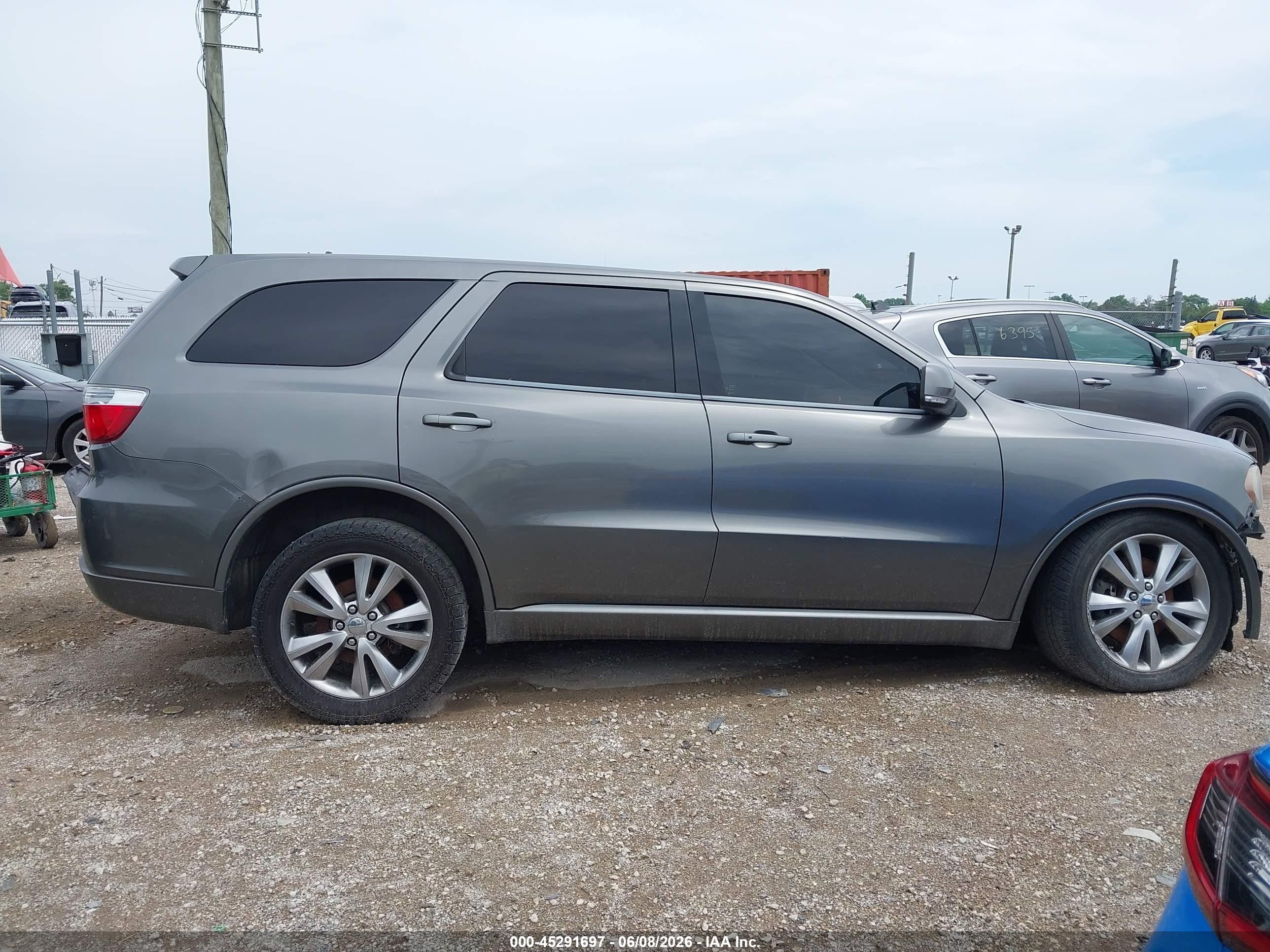 2012 Dodge Durango R/t Gray vin: 1C4SDJCT9CC205702