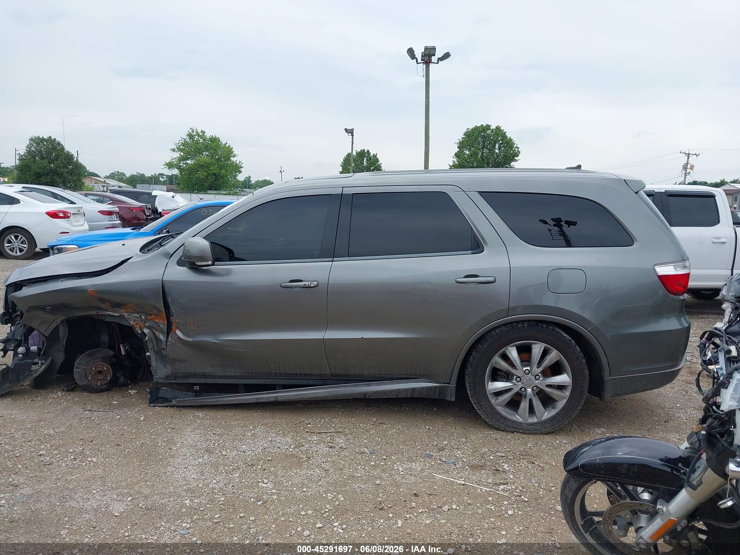 2012 Dodge Durango R/t Gray vin: 1C4SDJCT9CC205702