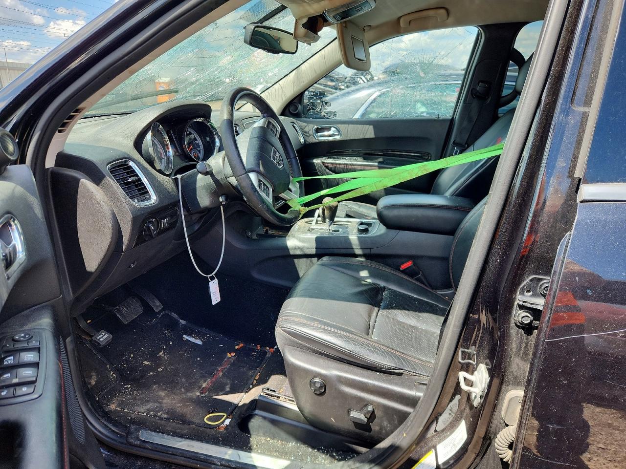 2012 Dodge Durango R Black vin: 1C4SDJCT9CC293327