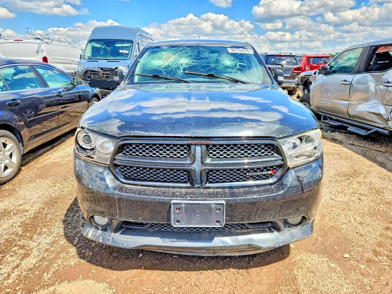 2012 Dodge Durango R Black vin: 1C4SDJCT9CC293327