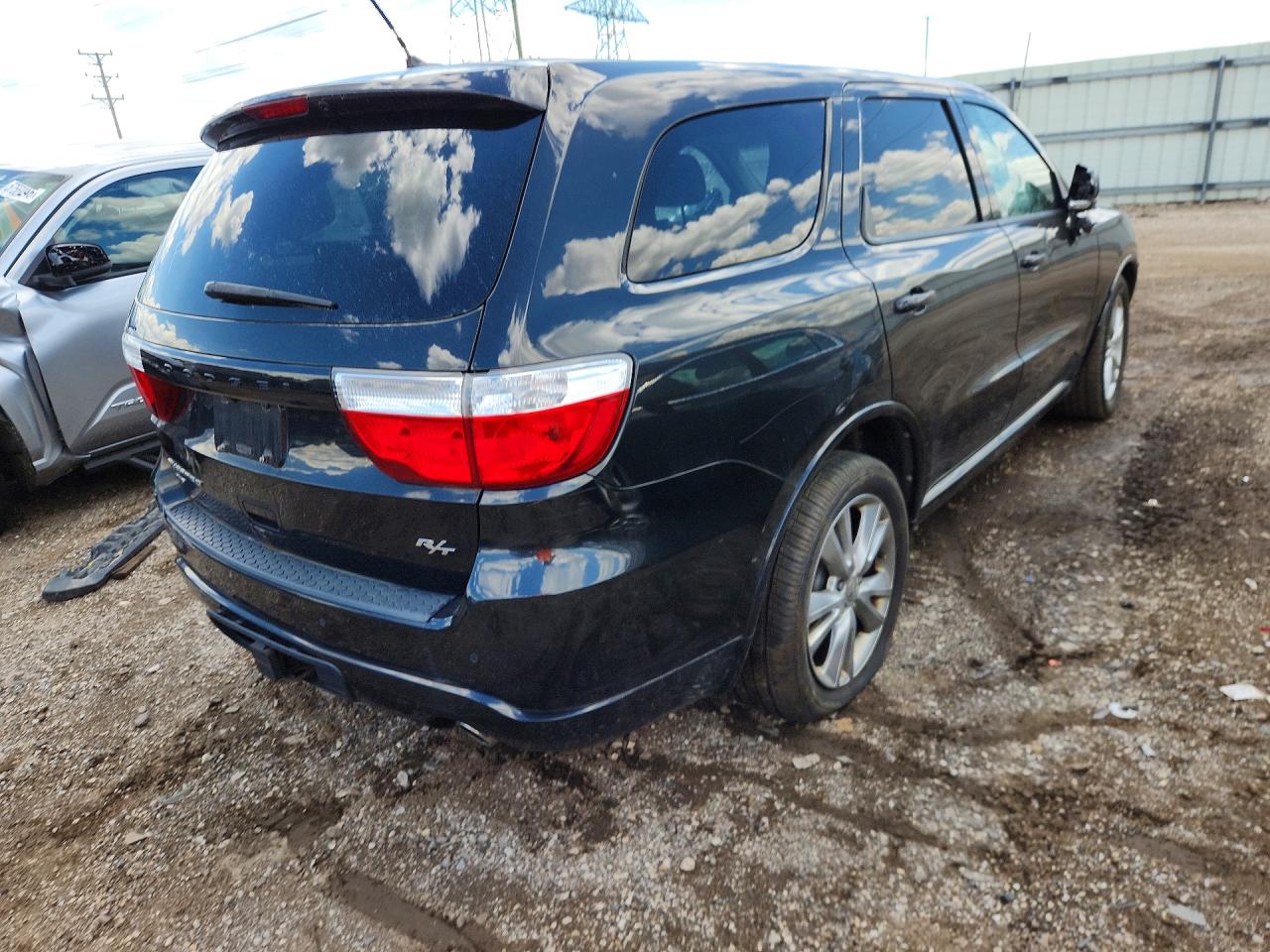2012 Dodge Durango R Black vin: 1C4SDJCT9CC293327