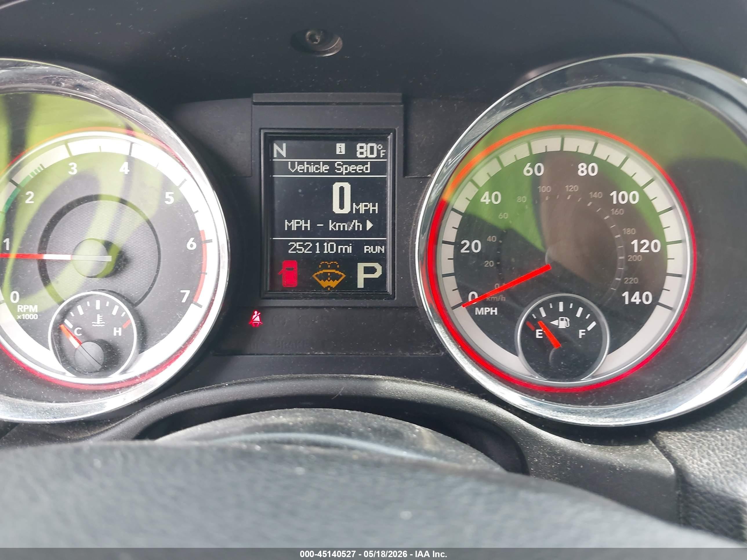 2012 Dodge Durango R/t Red vin: 1C4SDJCT9CC336306