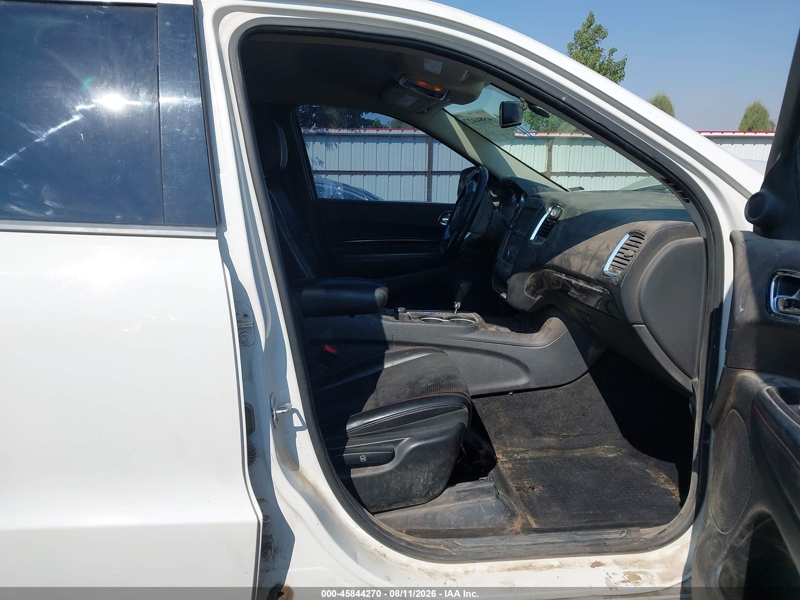 2012 Dodge Durango R/t Белый vin: 1C4SDJCT9CC337827