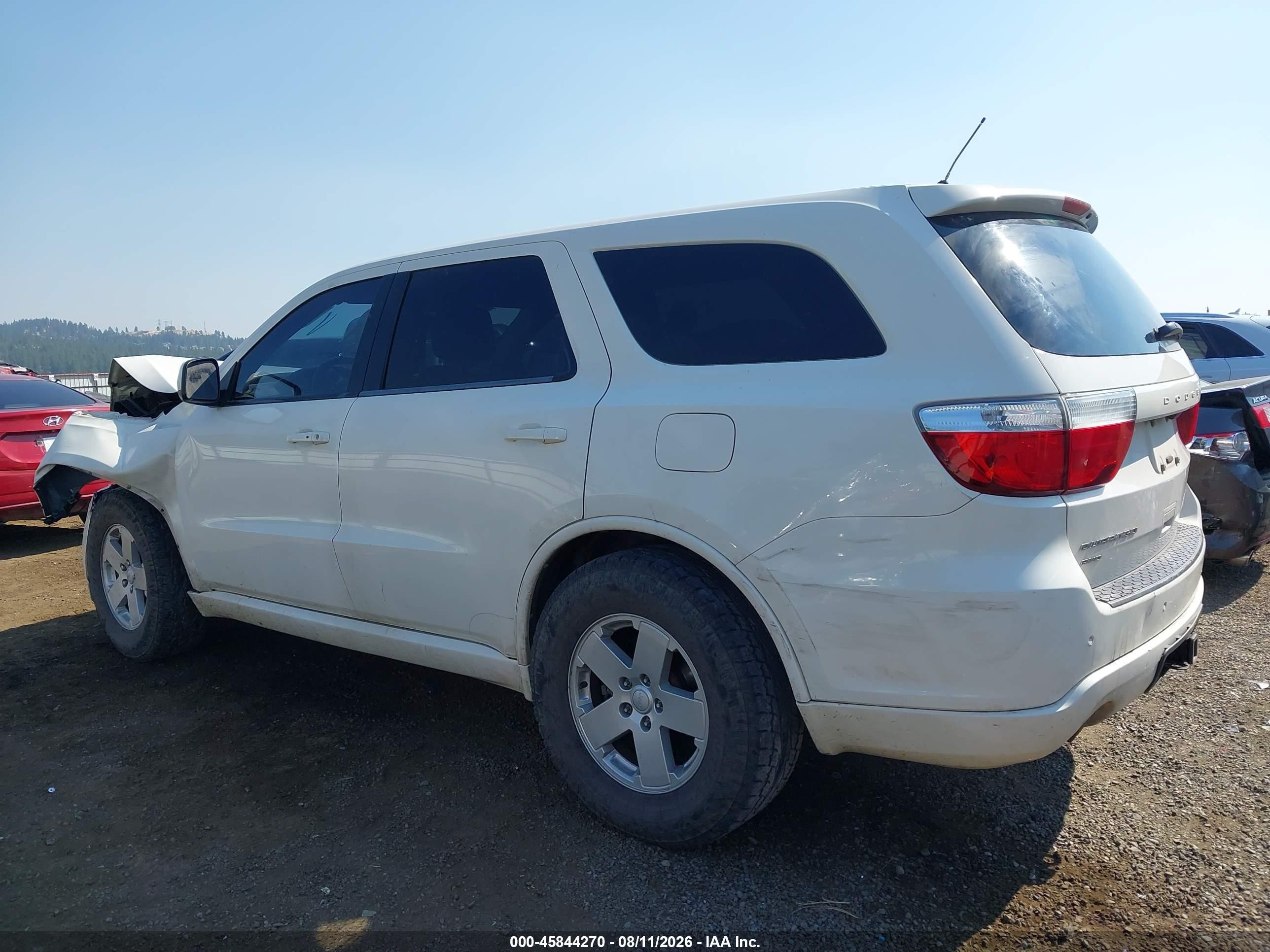2012 Dodge Durango R/t Белый vin: 1C4SDJCT9CC337827