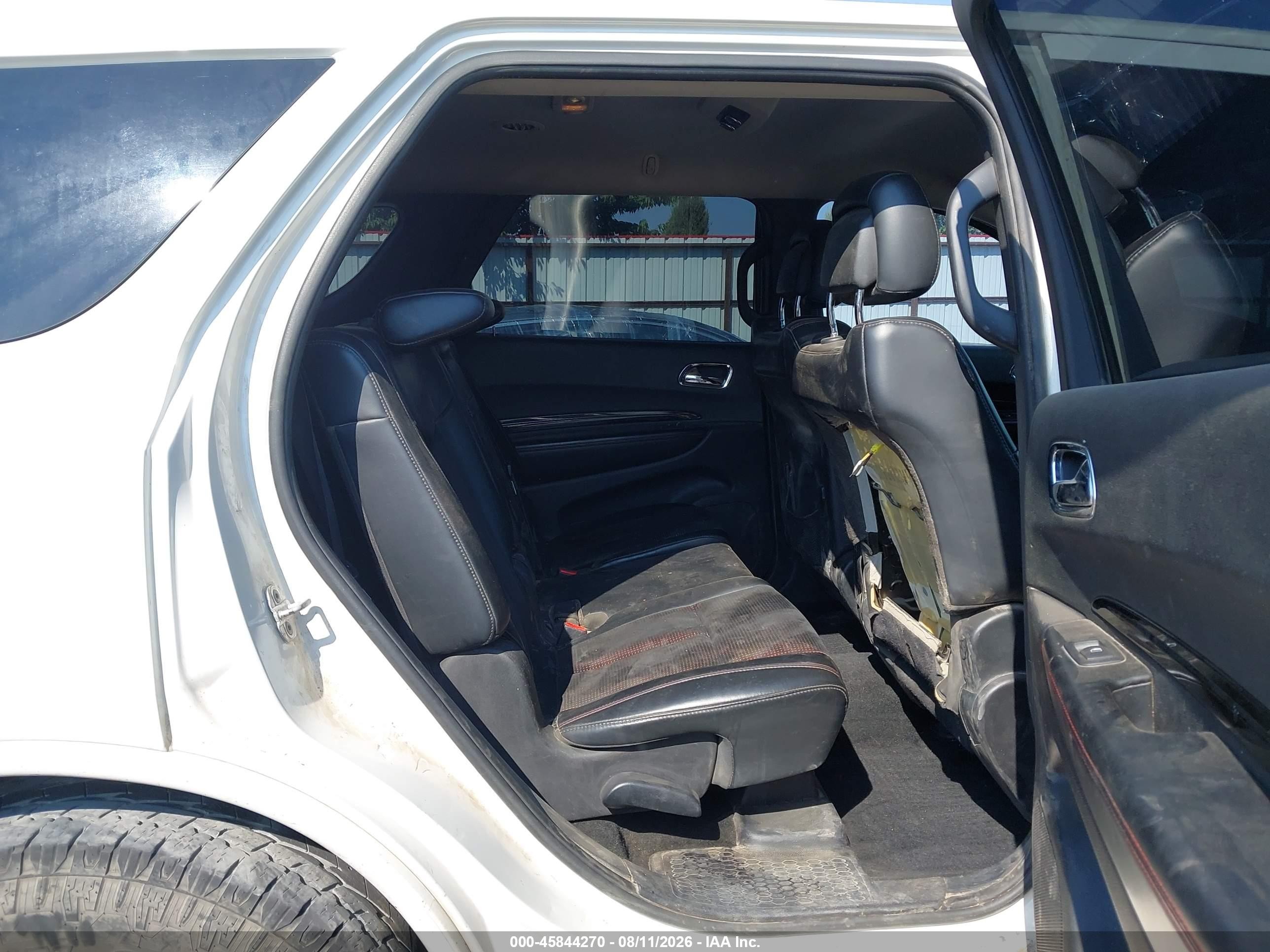 2012 Dodge Durango R/t Белый vin: 1C4SDJCT9CC337827