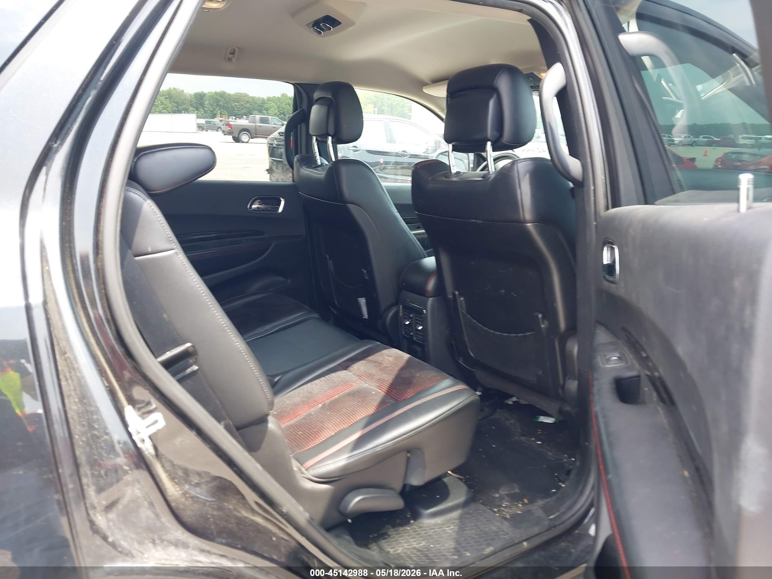 2013 Dodge Durango R/t Black vin: 1C4SDJCT9DC667422