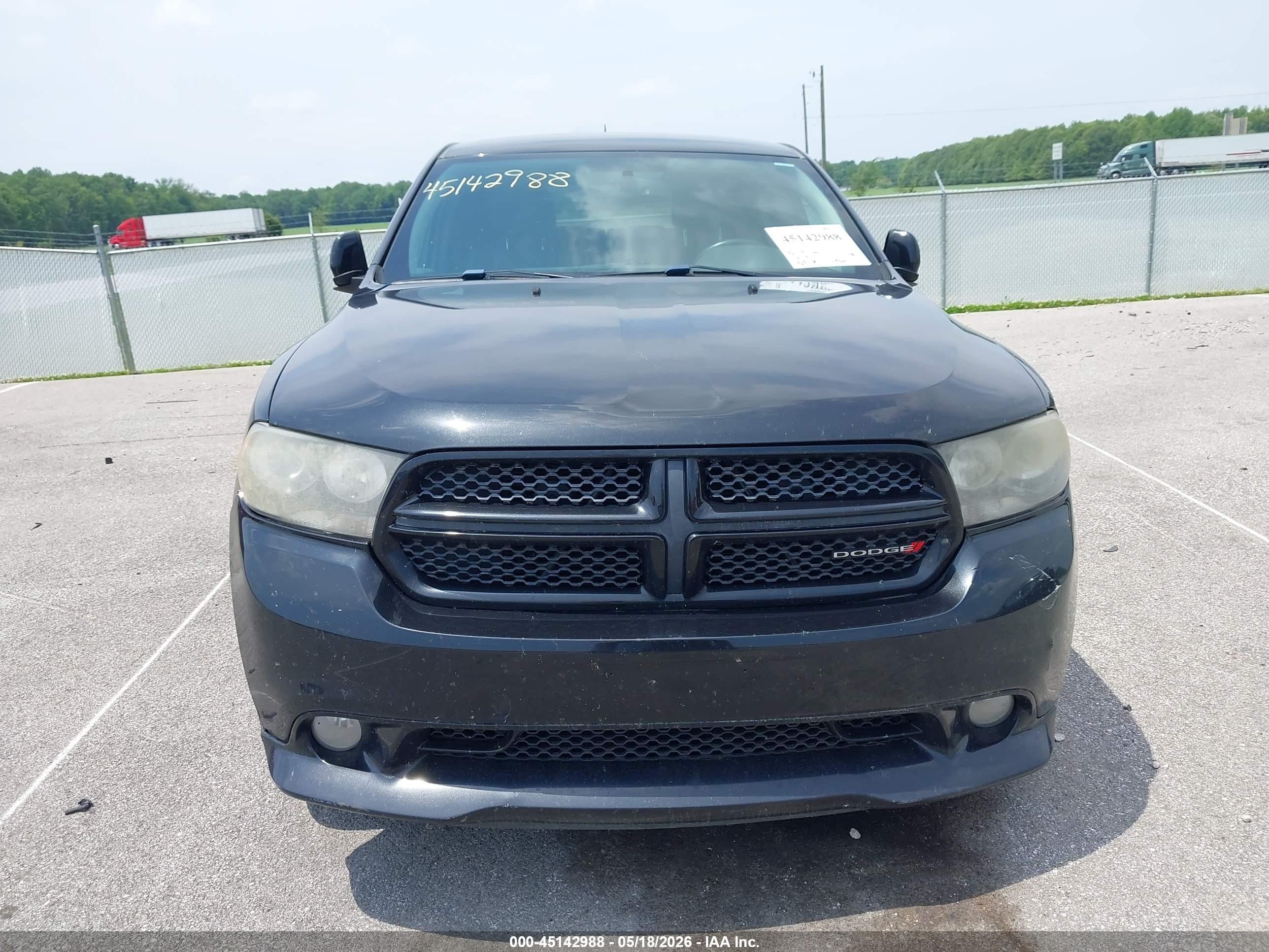 2013 Dodge Durango R/t Black vin: 1C4SDJCT9DC667422