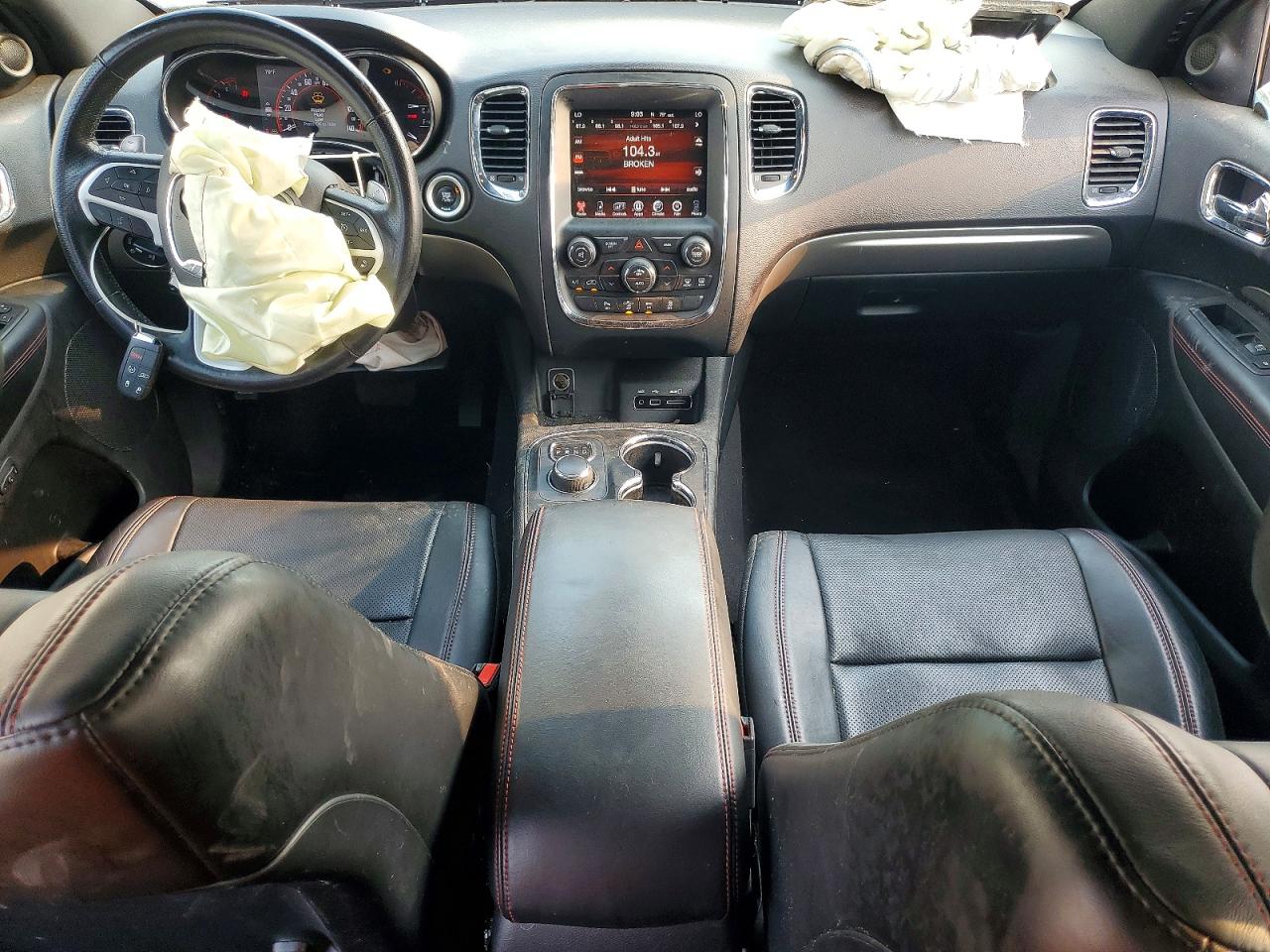 2014 Dodge Durango R/t Black vin: 1C4SDJCT9EC301137