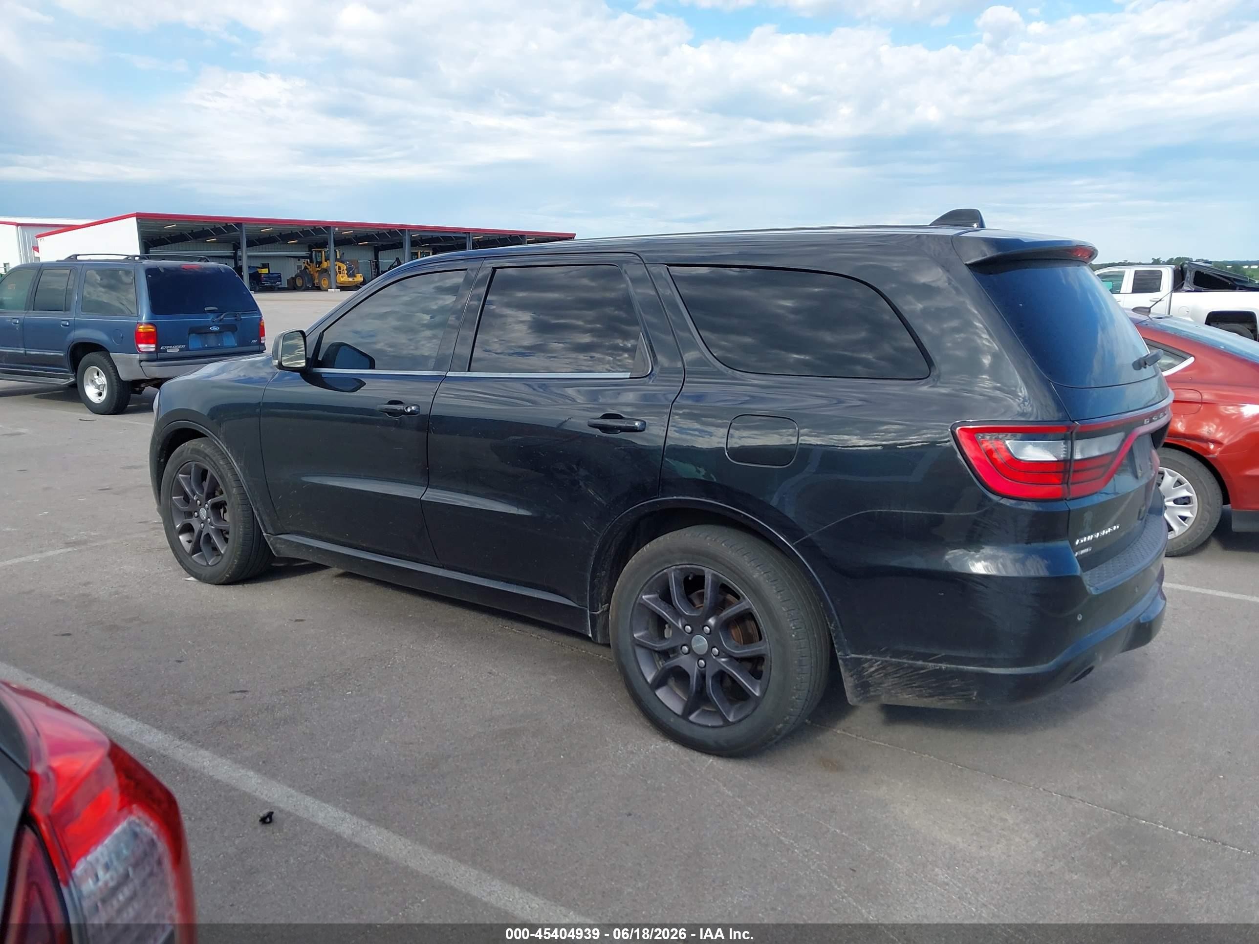 2015 Dodge Durango R/t Black vin: 1C4SDJCT9FC163407