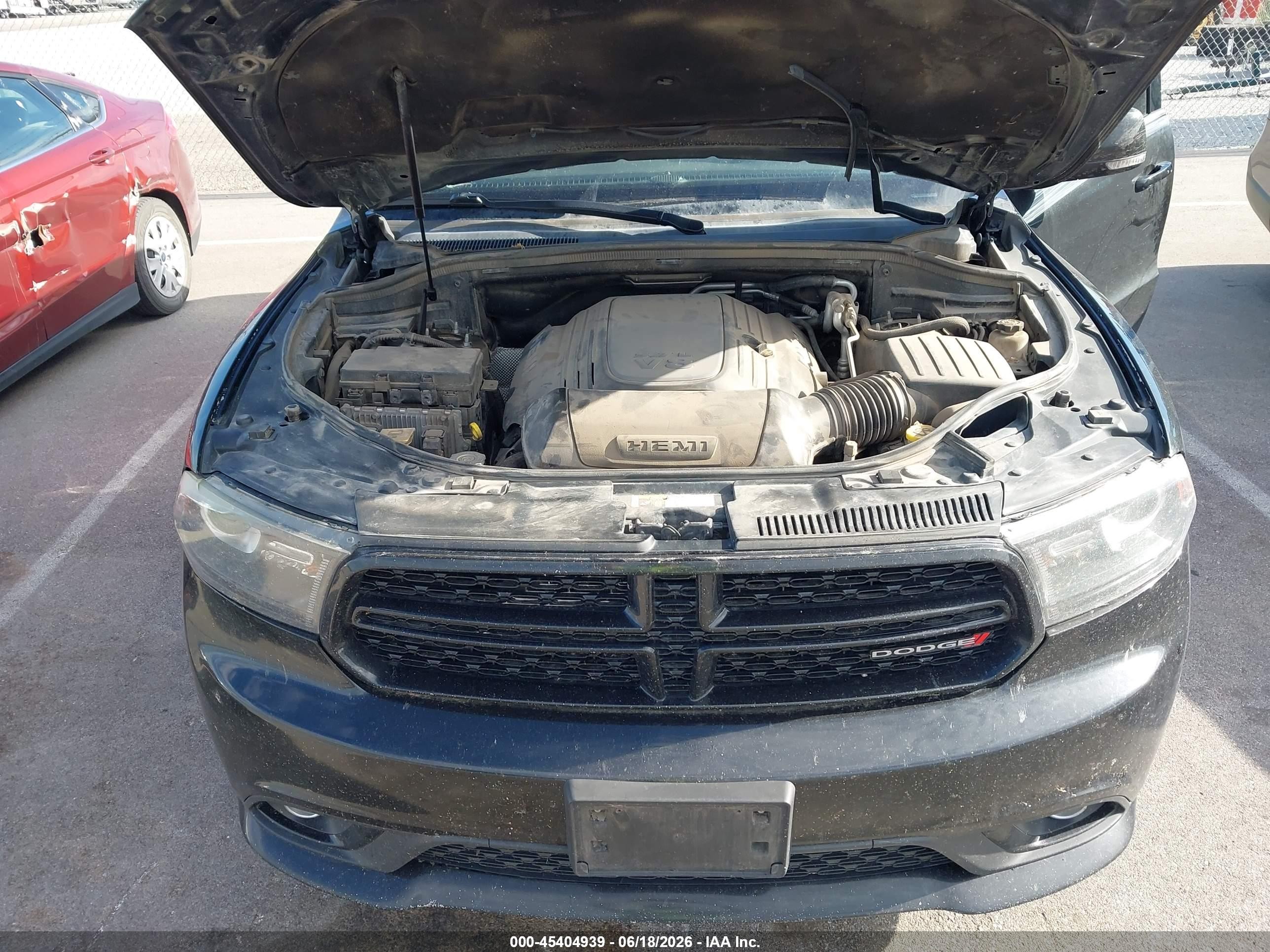 2015 Dodge Durango R/t Black vin: 1C4SDJCT9FC163407