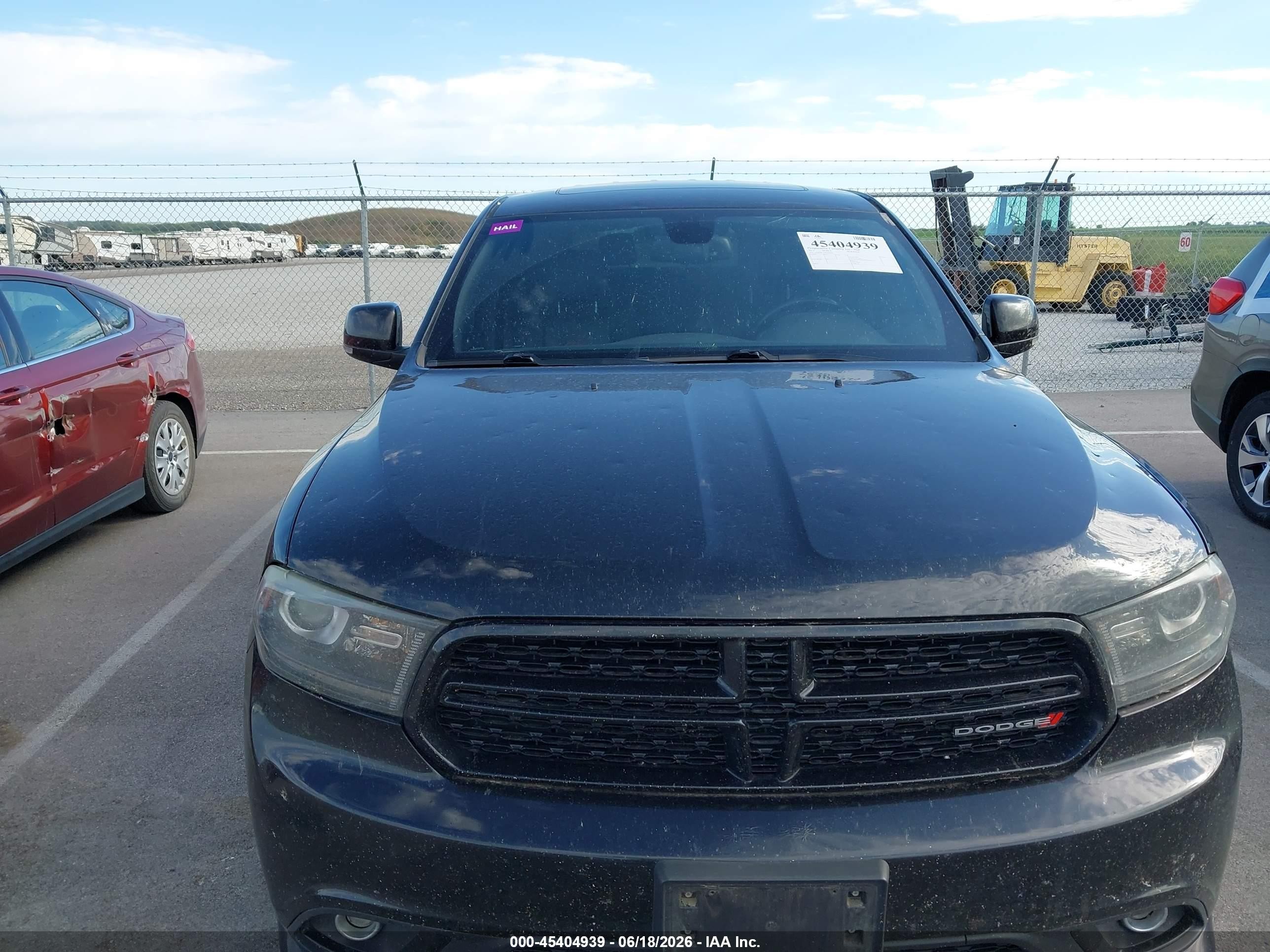 2015 Dodge Durango R/t Black vin: 1C4SDJCT9FC163407