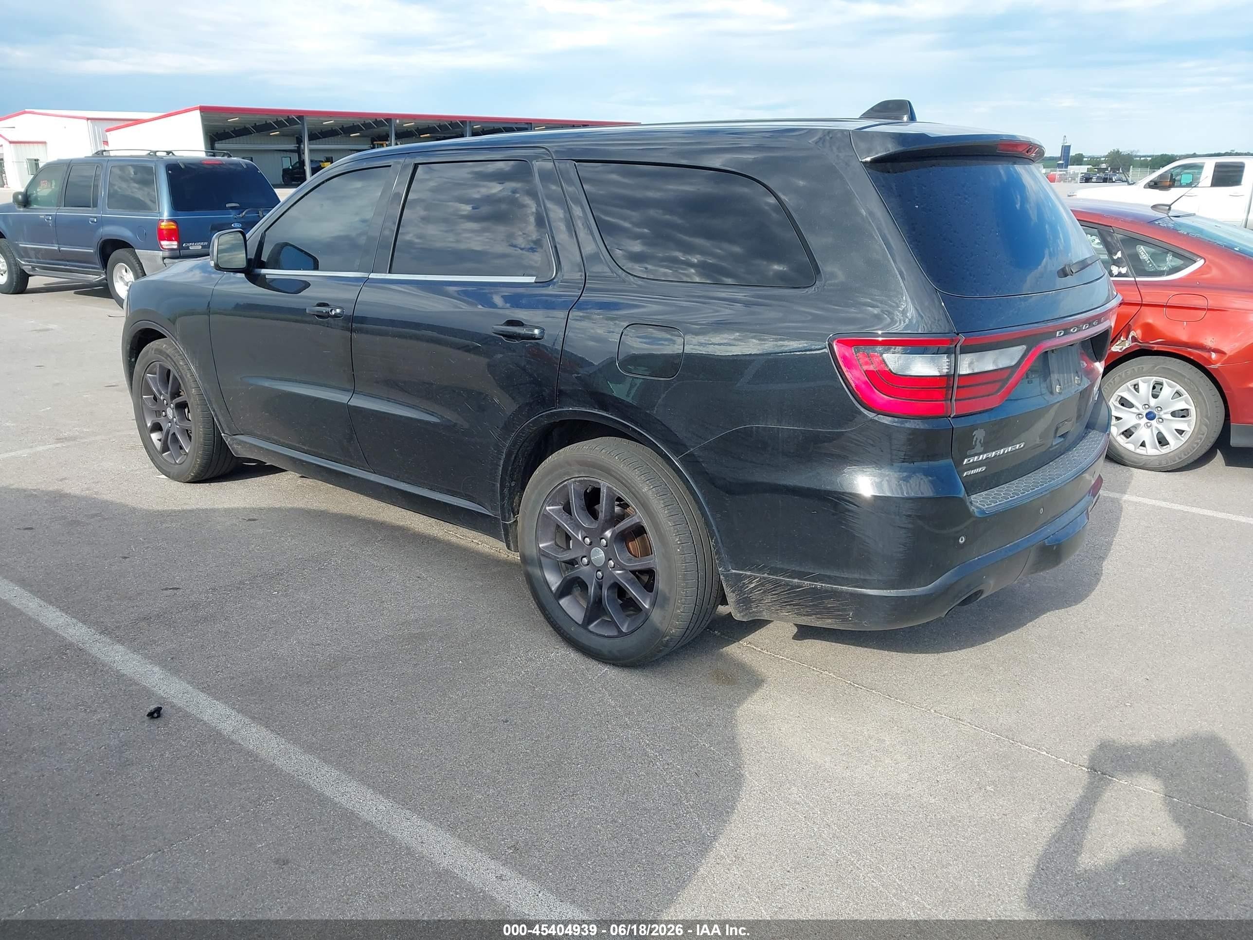 2015 Dodge Durango R/t Black vin: 1C4SDJCT9FC163407