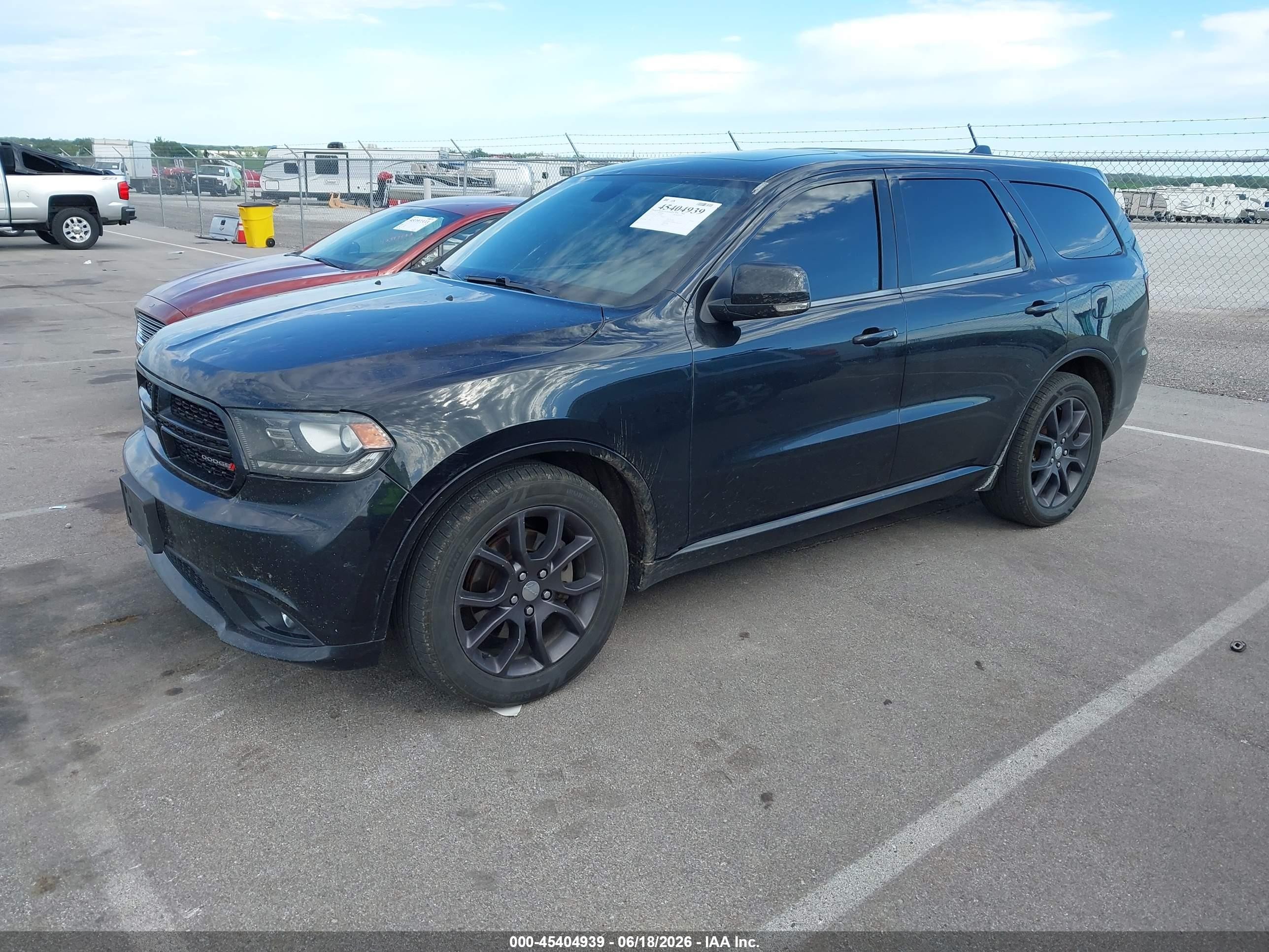 2015 Dodge Durango R/t Black vin: 1C4SDJCT9FC163407