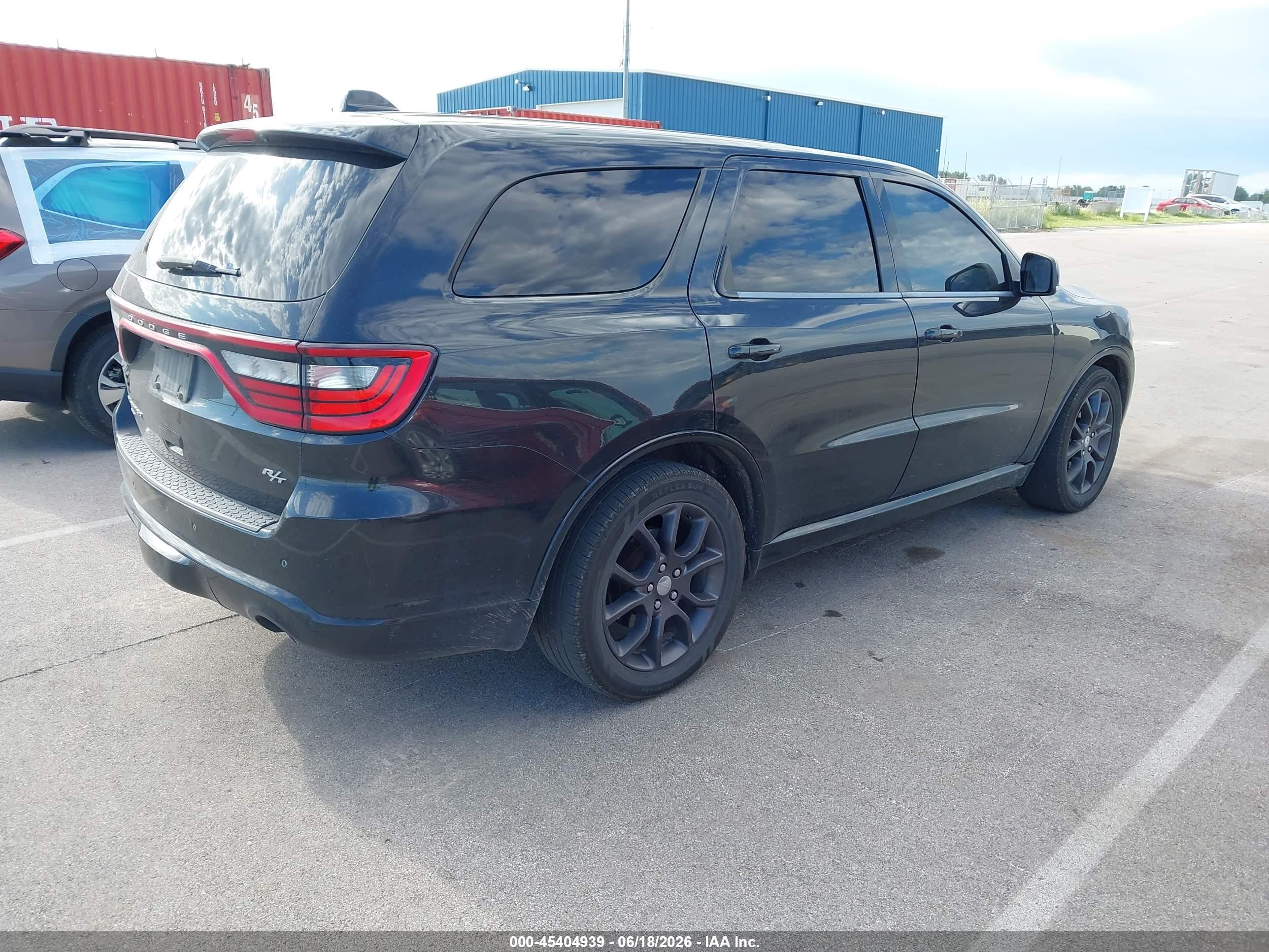 2015 Dodge Durango R/t Black vin: 1C4SDJCT9FC163407