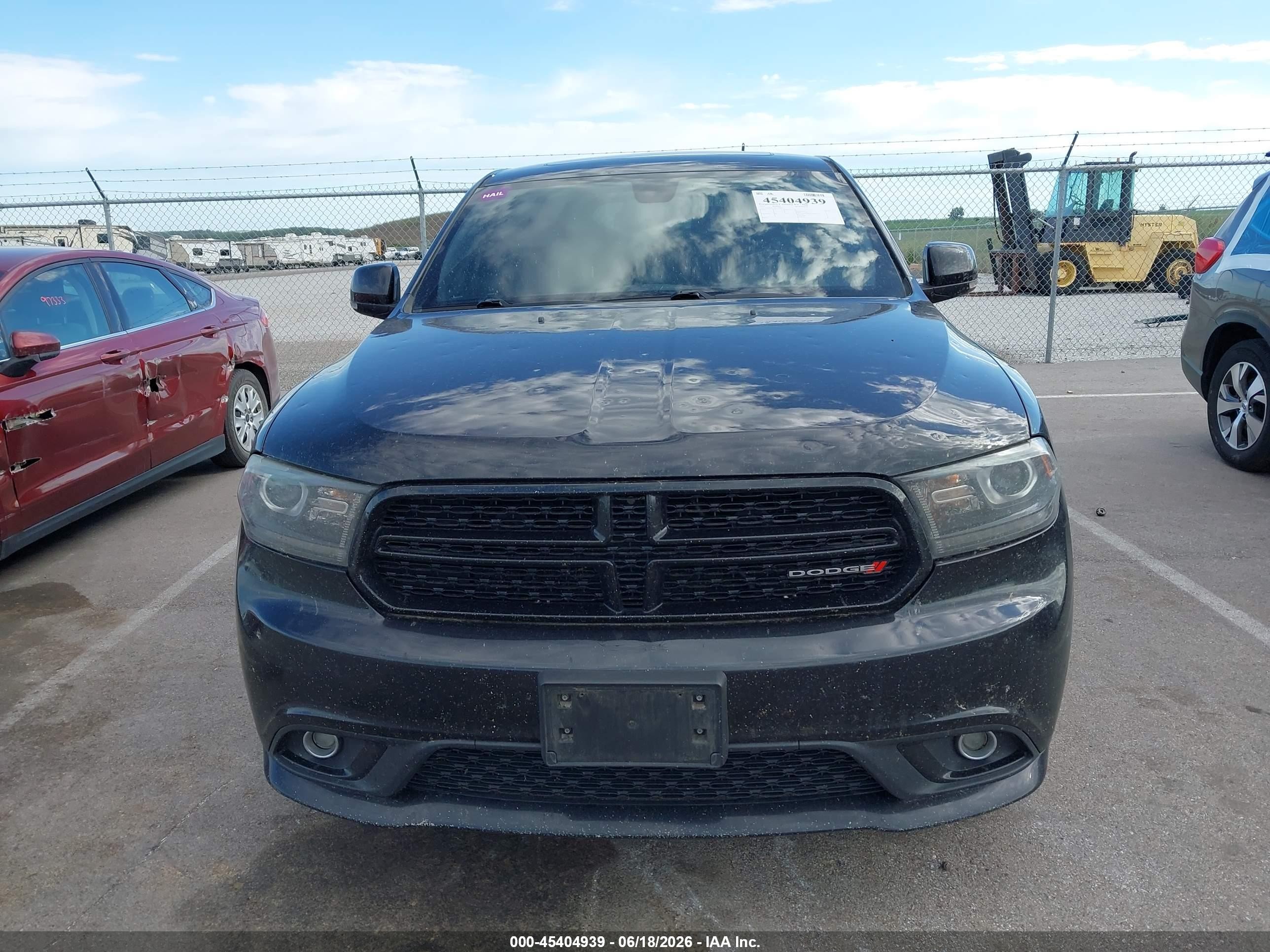 2015 Dodge Durango R/t Black vin: 1C4SDJCT9FC163407