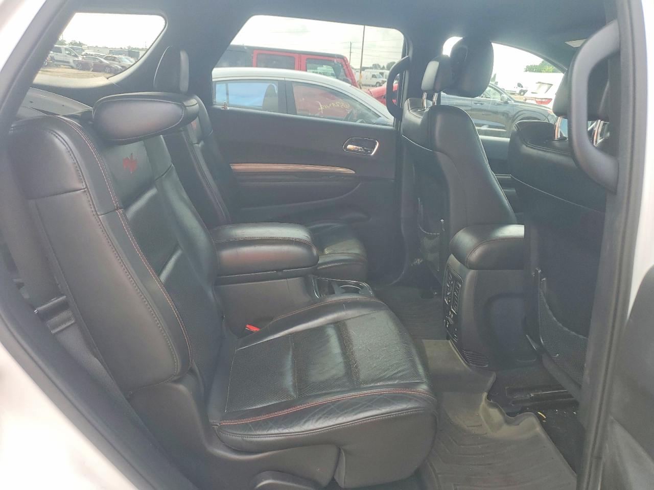 2015 Dodge Durango R/t White vin: 1C4SDJCT9FC758046