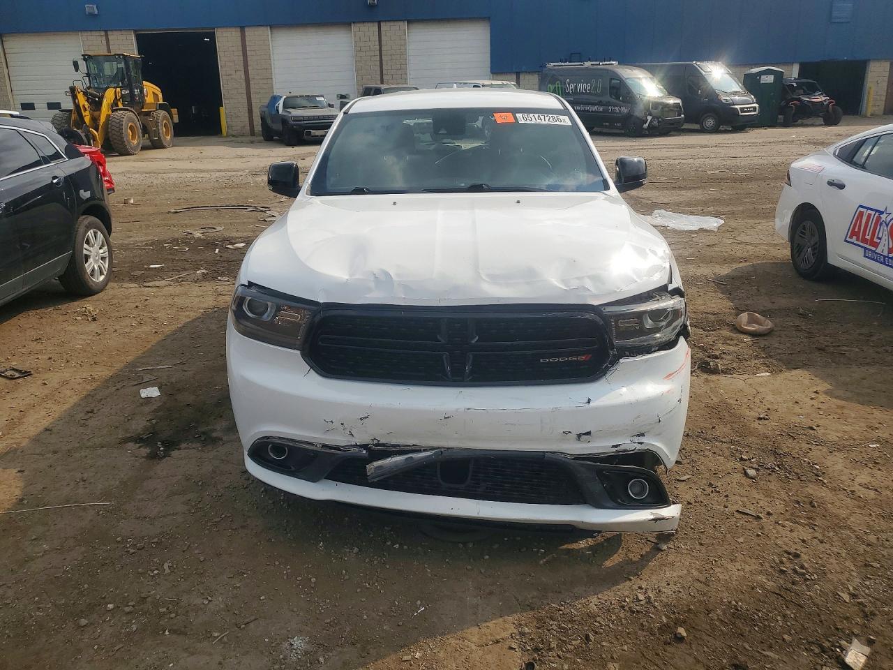 2015 Dodge Durango R/t White vin: 1C4SDJCT9FC758046