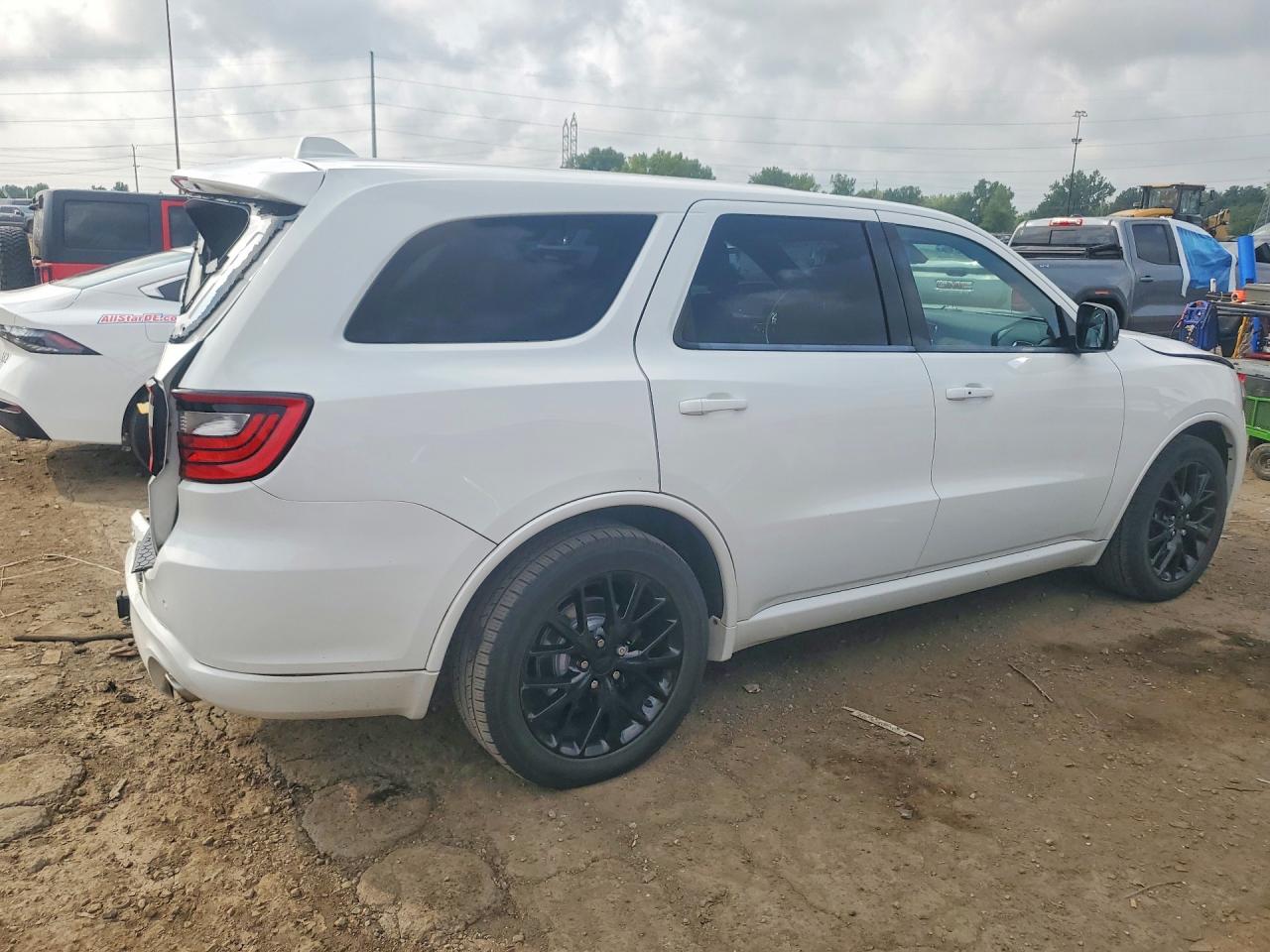 2015 Dodge Durango R/t White vin: 1C4SDJCT9FC758046