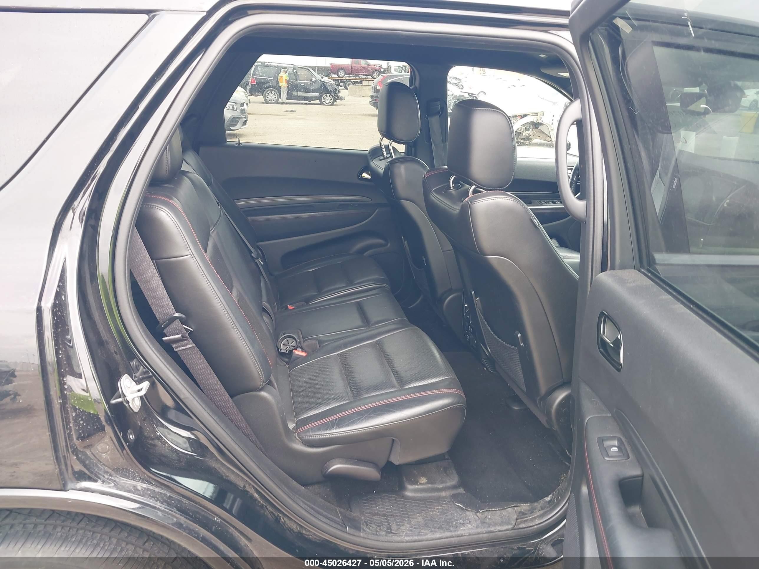 2022 Dodge Durango R/t Awd Черный vin: 1C4SDJCT9NC104338