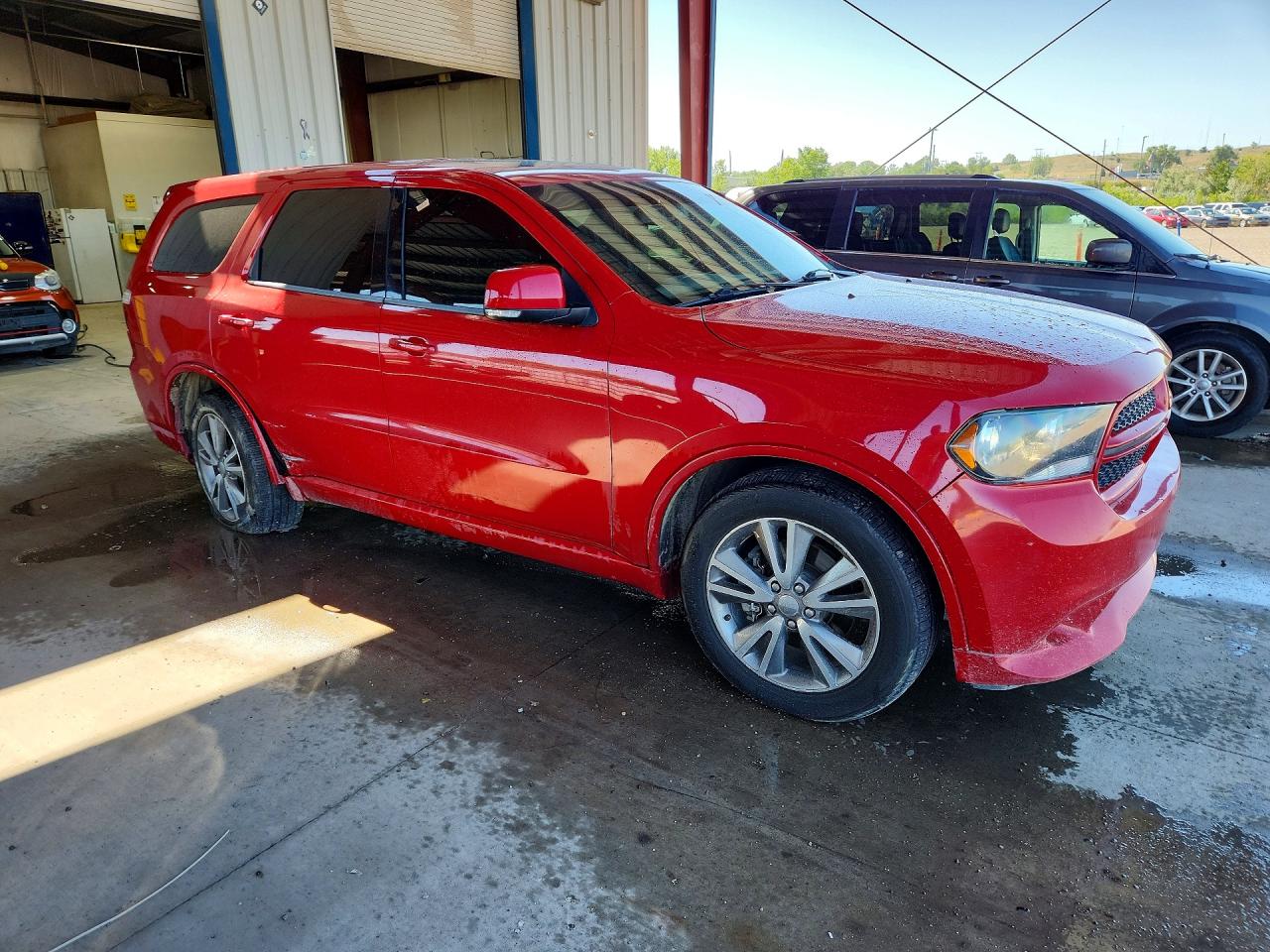 2013 Dodge Durango R/t Red vin: 1C4SDJCTXDC540811