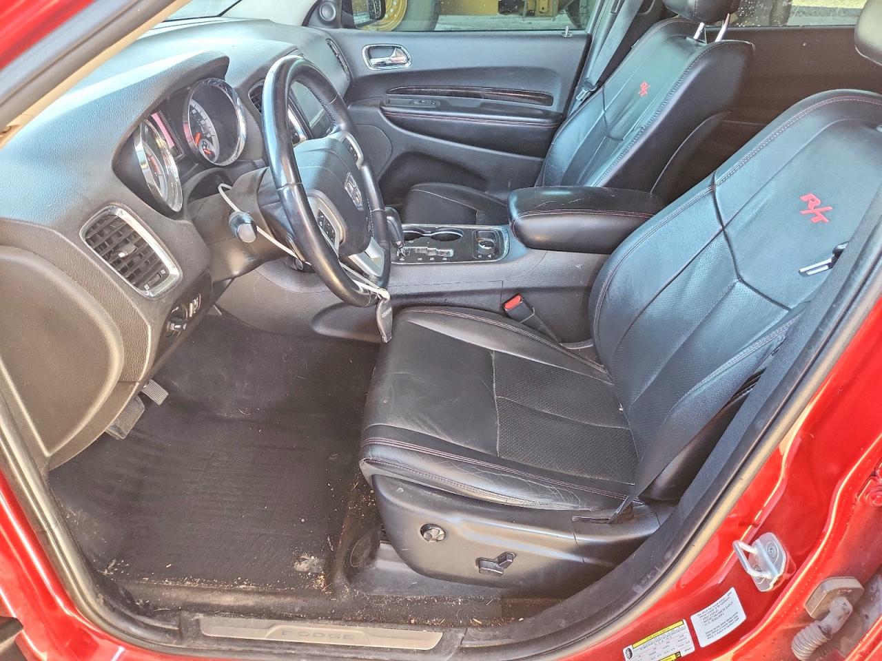 2013 Dodge Durango R/t Red vin: 1C4SDJCTXDC540811