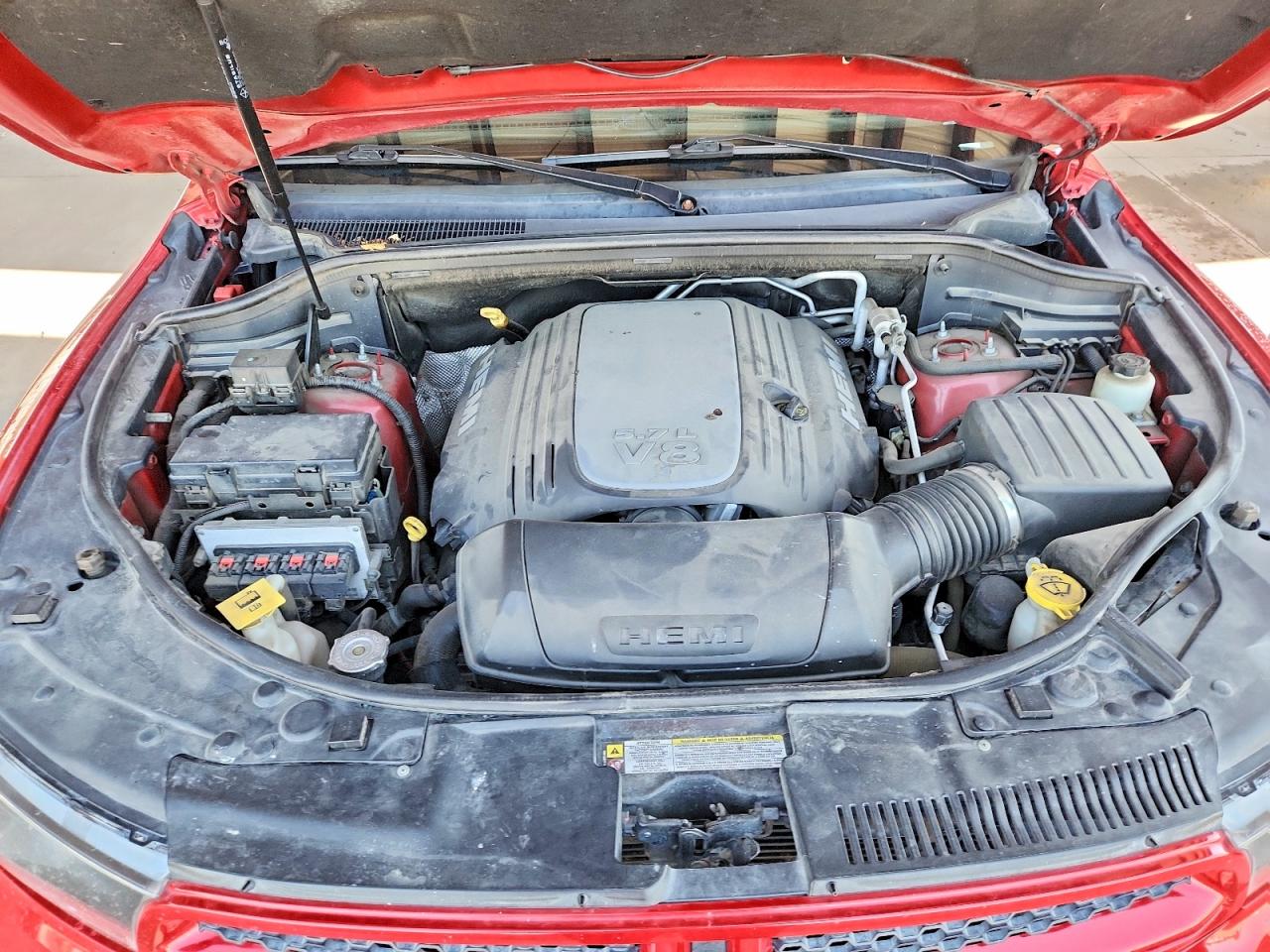 2013 Dodge Durango R/t Red vin: 1C4SDJCTXDC540811