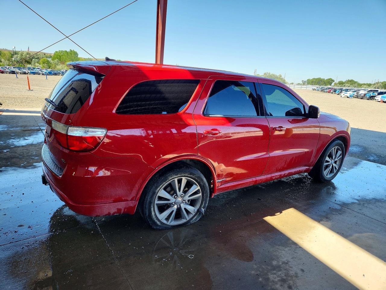 2013 Dodge Durango R/t Red vin: 1C4SDJCTXDC540811
