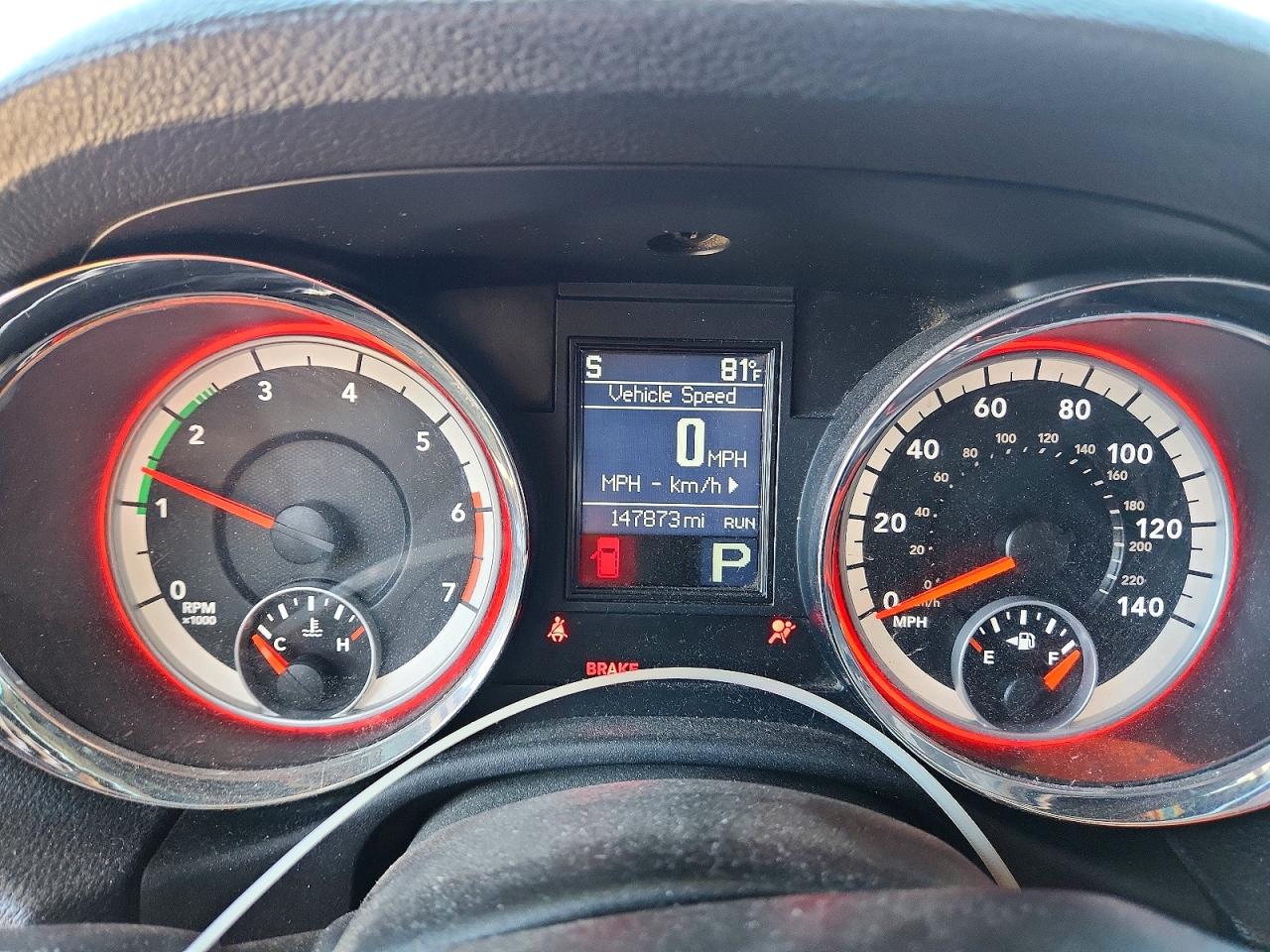 2013 Dodge Durango R/t Red vin: 1C4SDJCTXDC540811